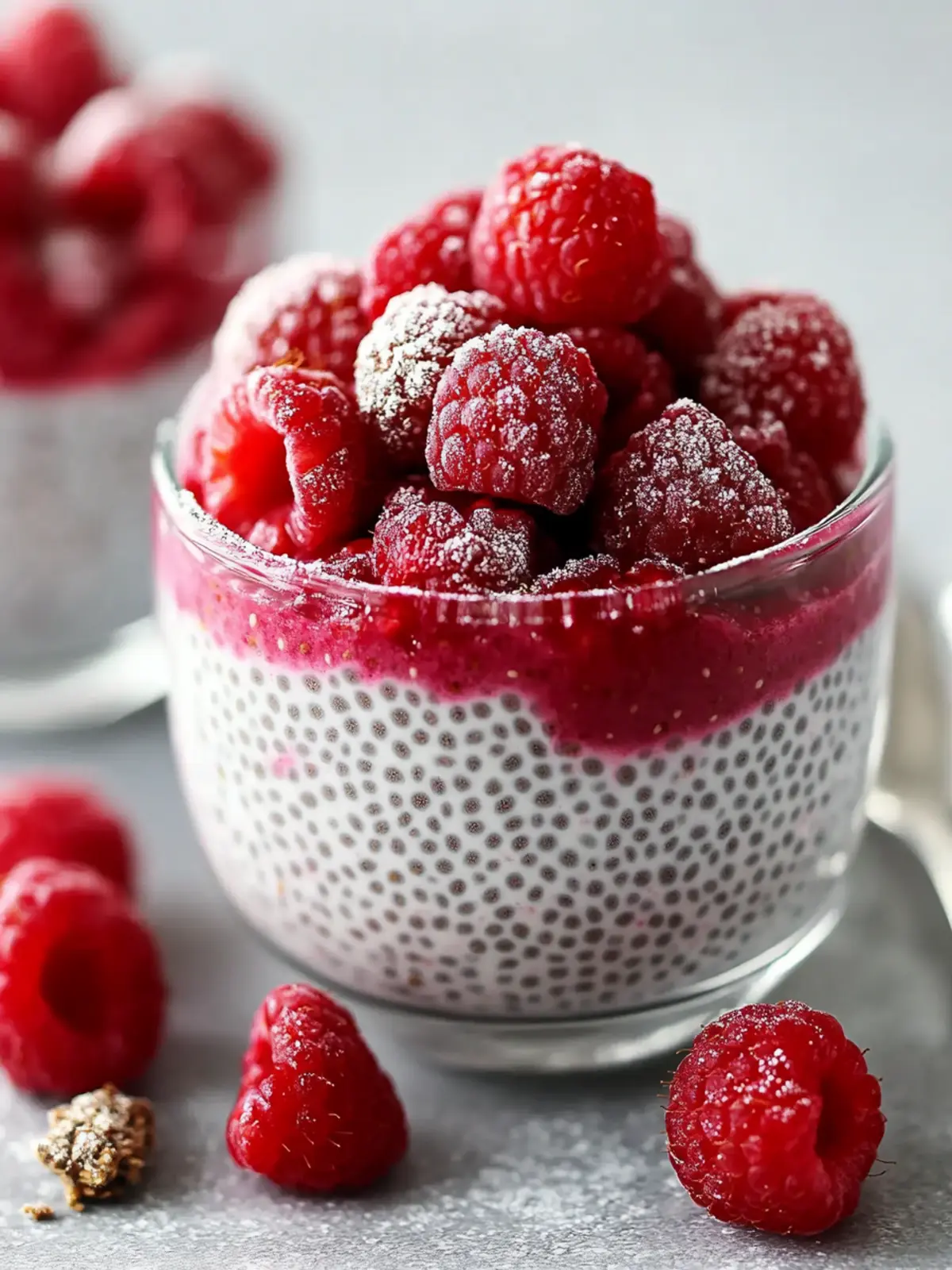 Delicious Vanilla Raspberry Chia Pudding for Healthy Snacking 2 Vanilla Raspberry Chia Pudding