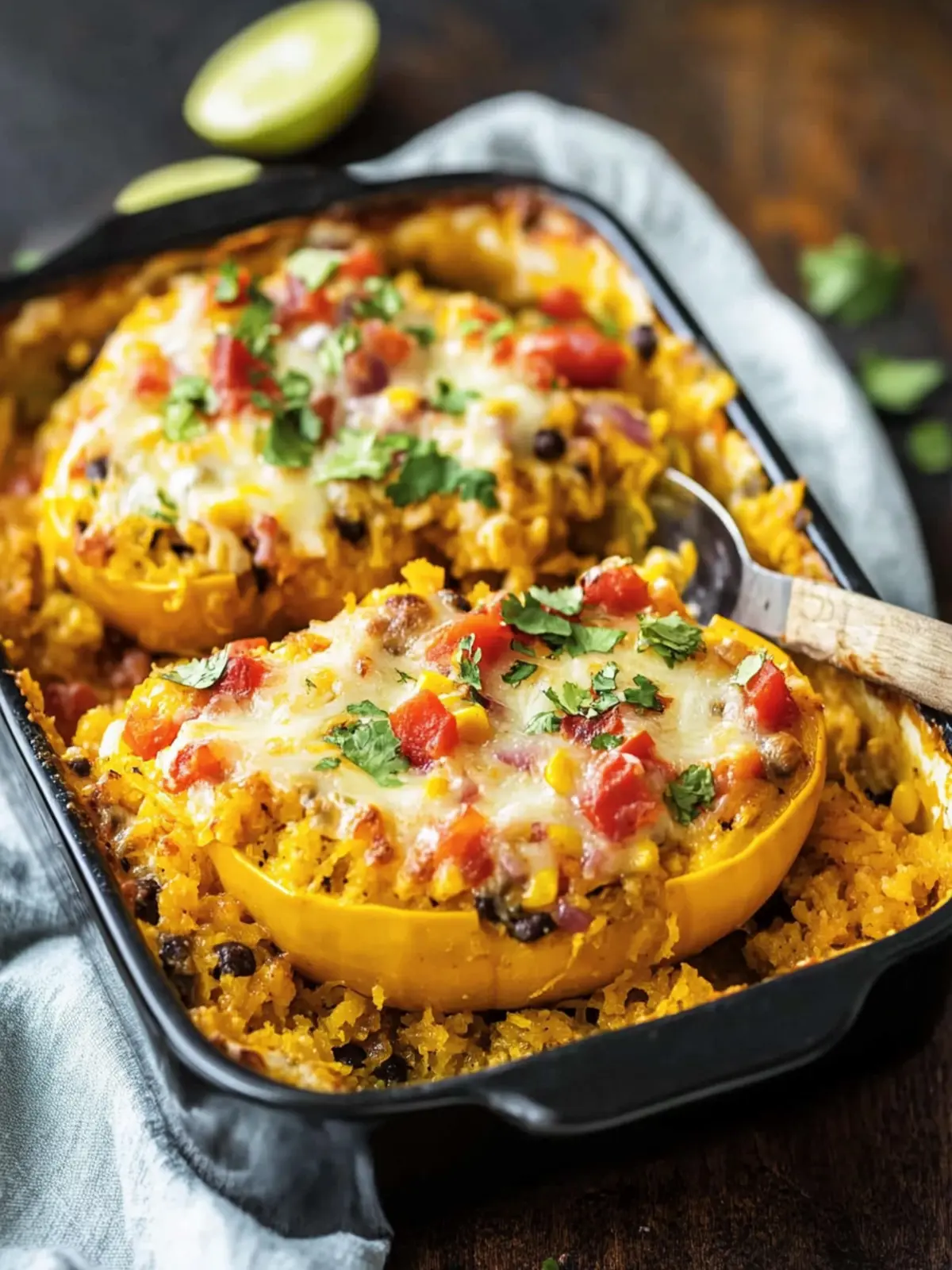 Deliciously Healthy Mexican Spaghetti Squash Casserole Delight 3 Mexican Spaghetti Squash Casserole