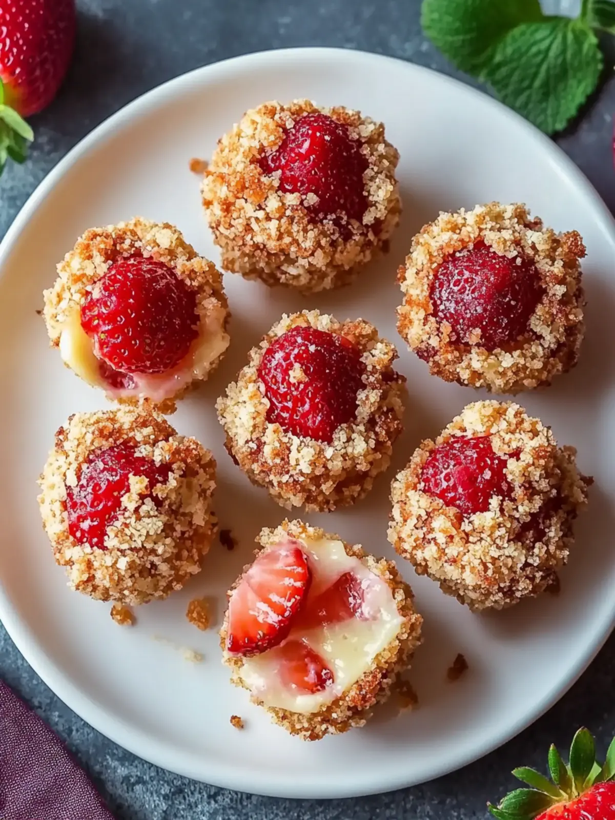 Tasty Strawberry Crunch Bites: Your Easy No-Bake Treat 2 Tasty Strawberry Crunch Bites