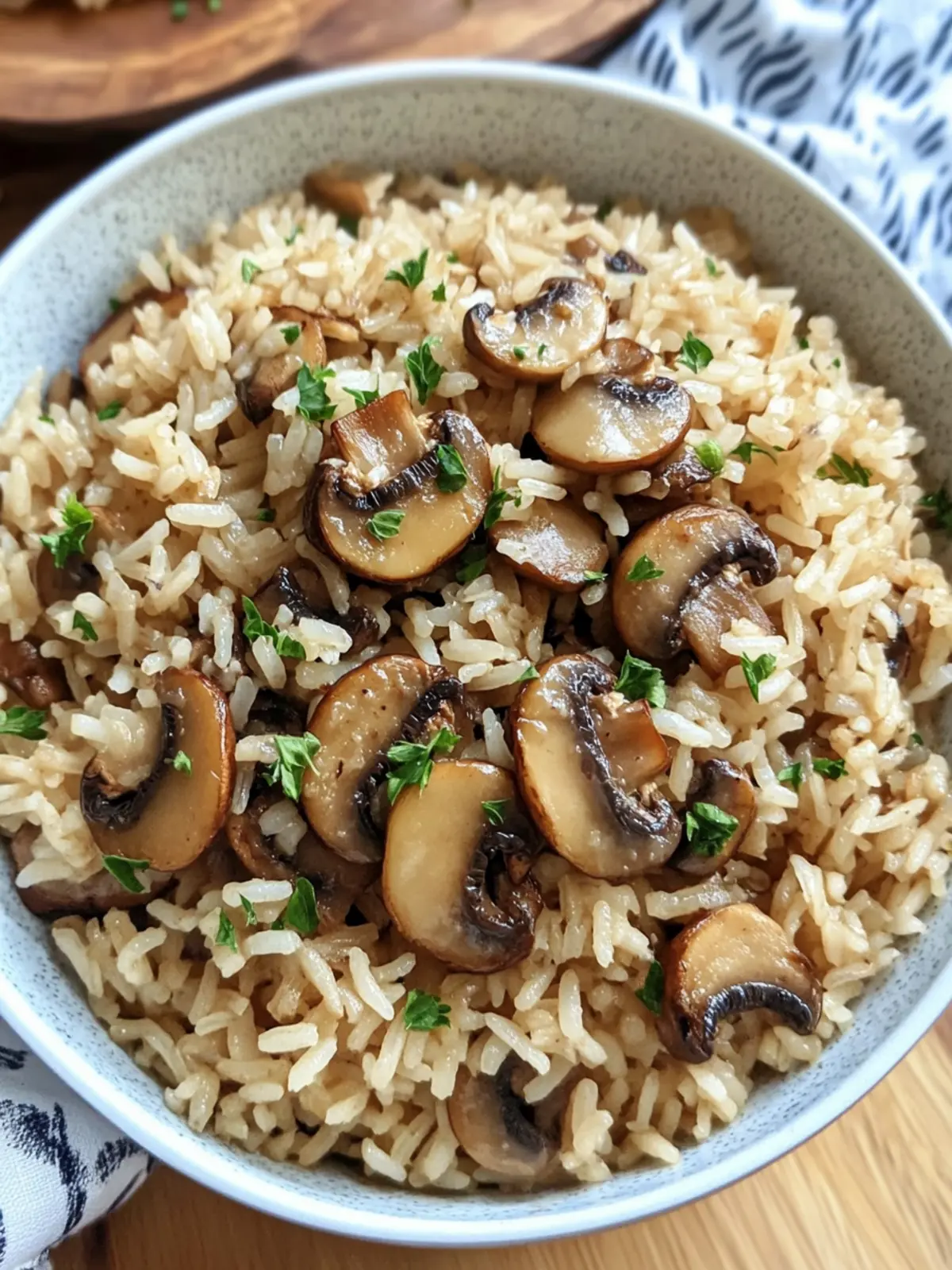 Garlic Butter Mushroom Rice That'll Wow Your Dinner Guests 5 Garlic Butter Mushroom Rice