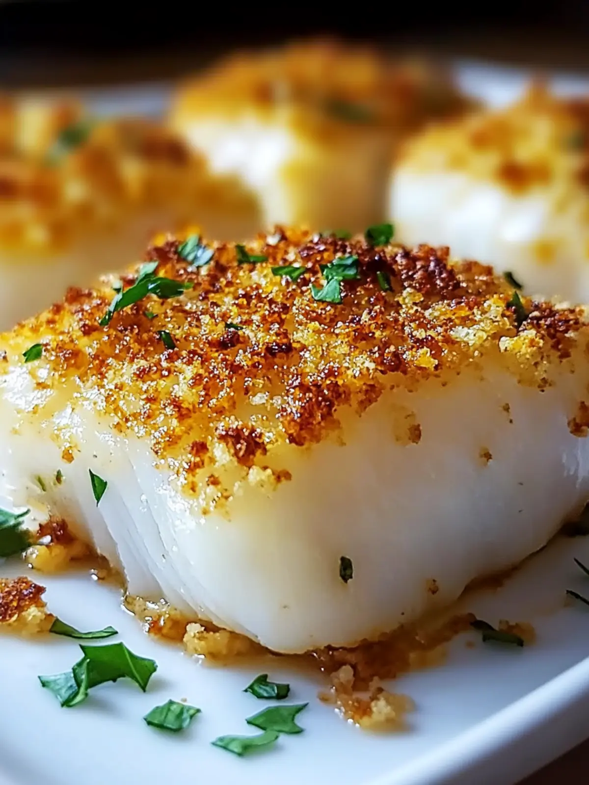 Savory Boston Baked Cod with Crispy Panko Topping Delight 2 Boston Baked Cod with Crispy Panko Topping
