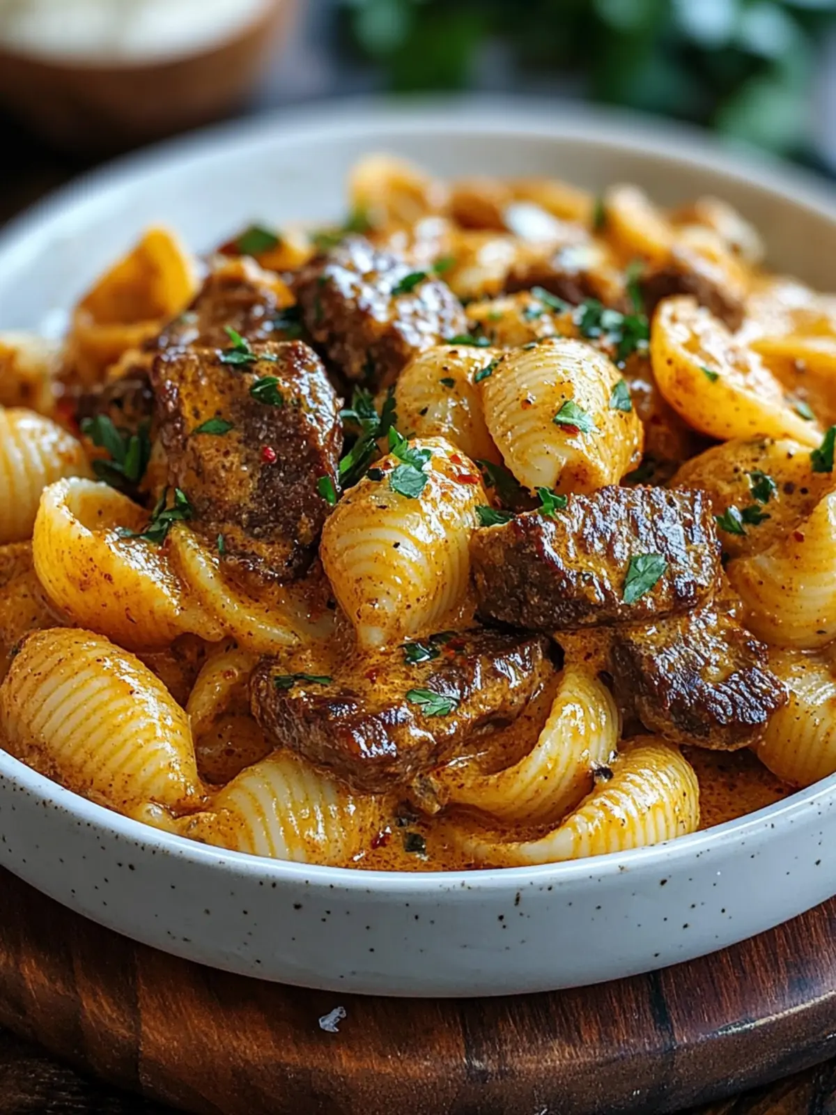 Smoky Creamy Paprika Steak Shells in Just 30 Minutes! 4 Smoky Creamy Paprika Steak Shells