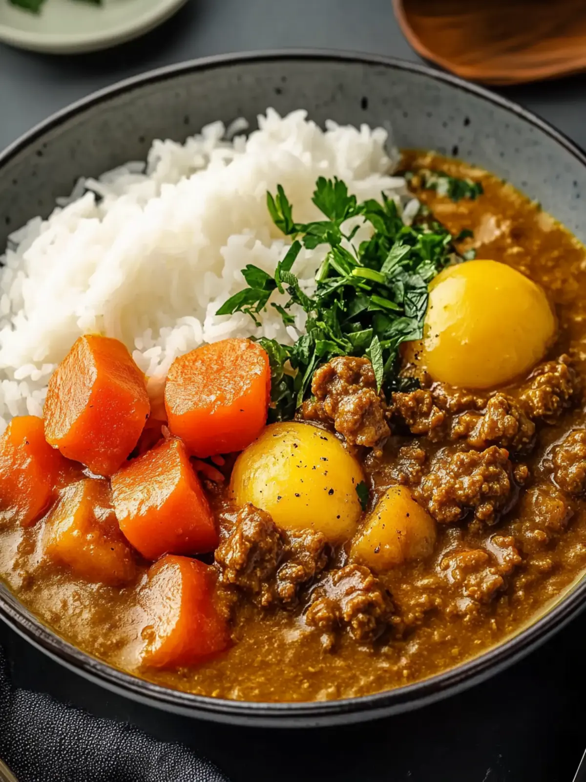 Savory Japanese Ground Beef Curry for Cozy Weeknight Dinners 2 Japanese Ground Beef Curry