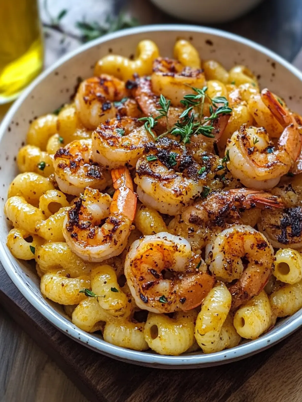 Savor Blackened Shrimp Cavatappi for a Cozy Night In 3 Blackened Shrimp Cavatappi