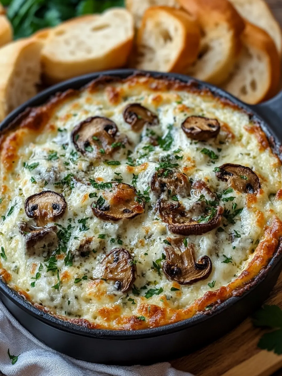 Savory Stuffed Mushroom Dip That Will Wow Your Guests 3 Stuffed Mushroom Dip