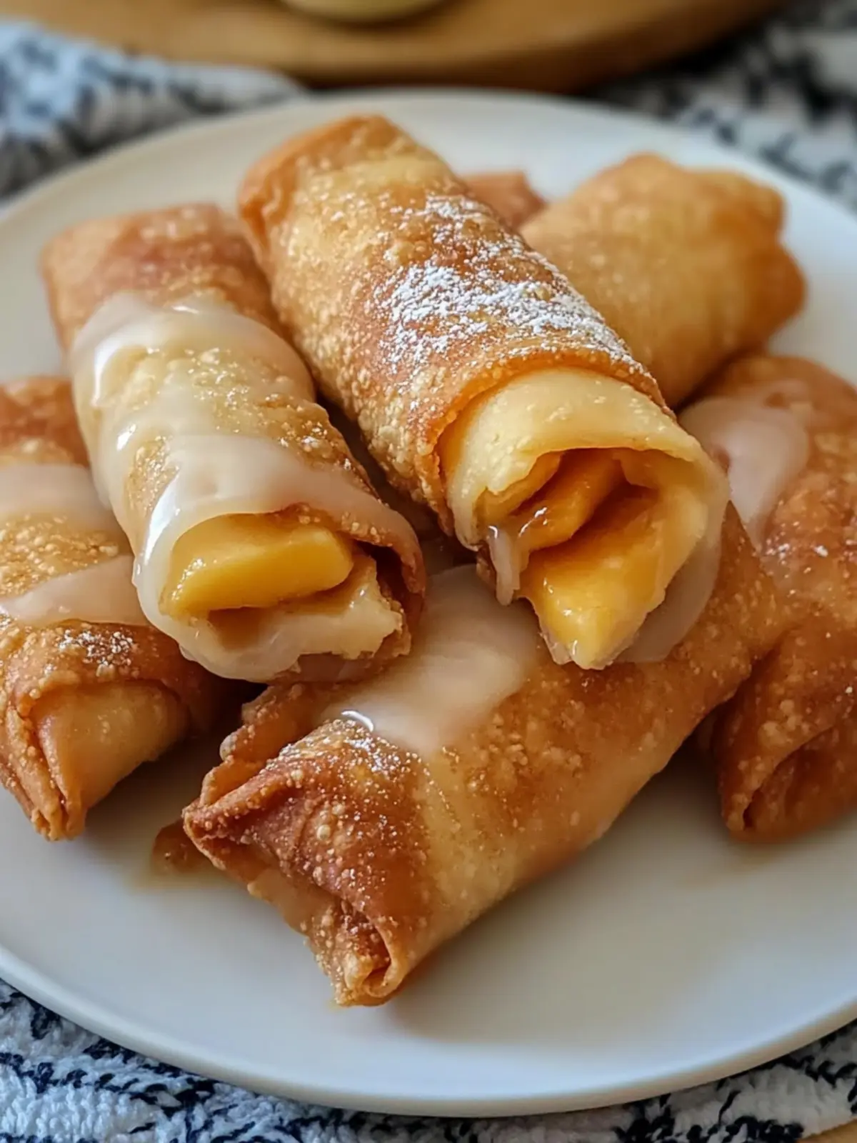 Peach Cobbler Egg Rolls Recipe That'll Wow Your Taste Buds 2 Peach Cobbler Egg Rolls Recipe