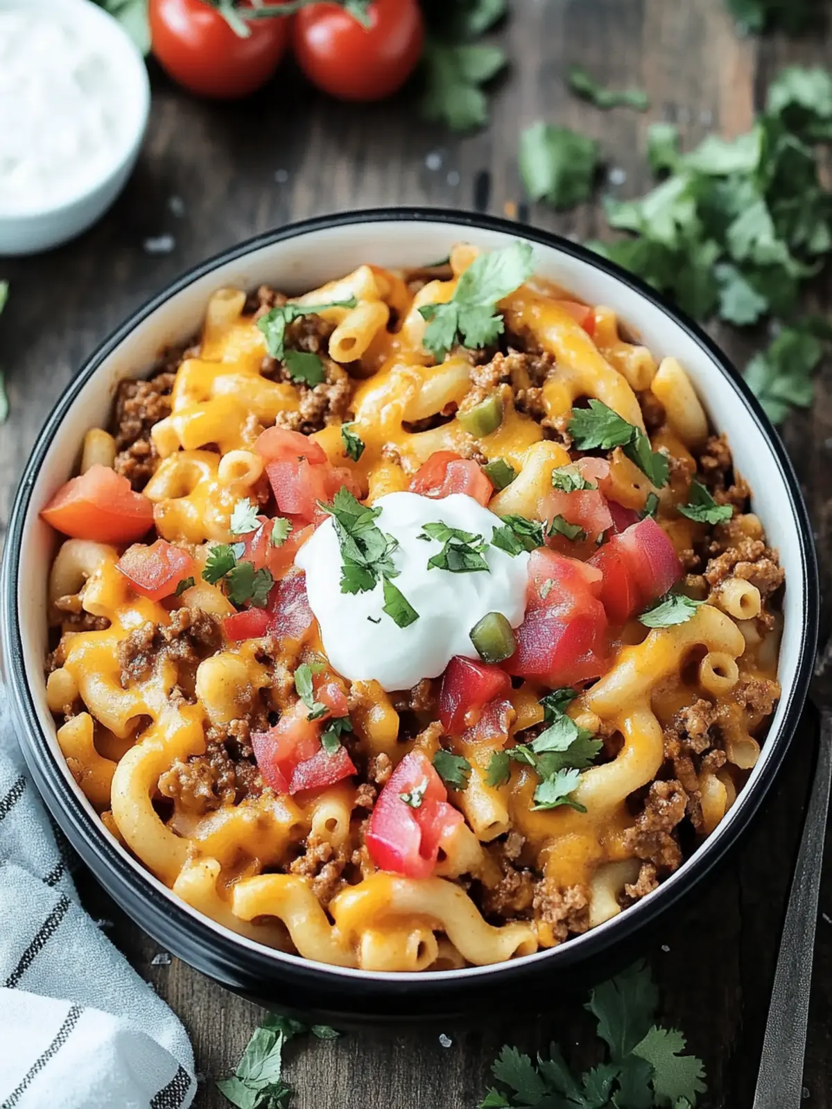 Creamy Taco Mac: A Fun Twist on Comfort Food Bliss 4 Taco Mac