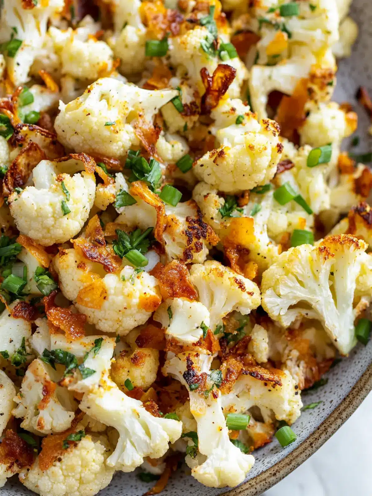 Loaded Roasted Cauliflower: A Crispy, Flavorful Delight 2 Loaded Roasted Cauliflower