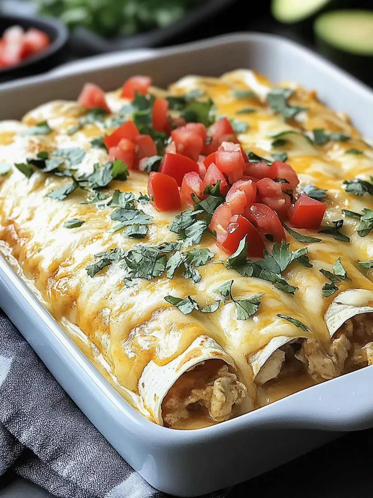 Creamy Queso Chicken Enchiladas for Ultimate Weeknight Comfort 4 Creamy Queso Chicken Enchiladas