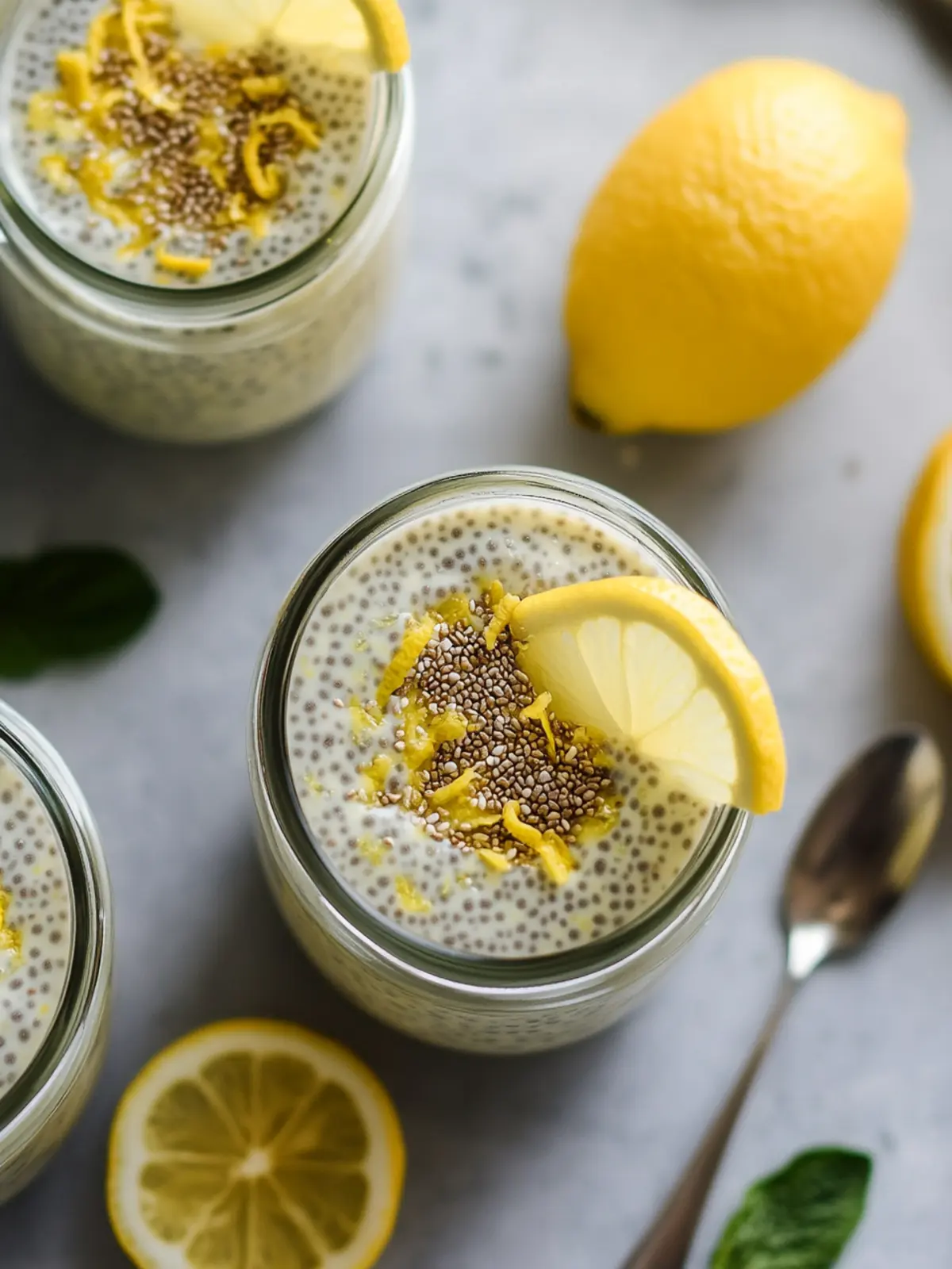 Lemon Cream Chia Pudding: Your Ultimate No-Bake Delight 5 Lemon Cream Chia Pudding