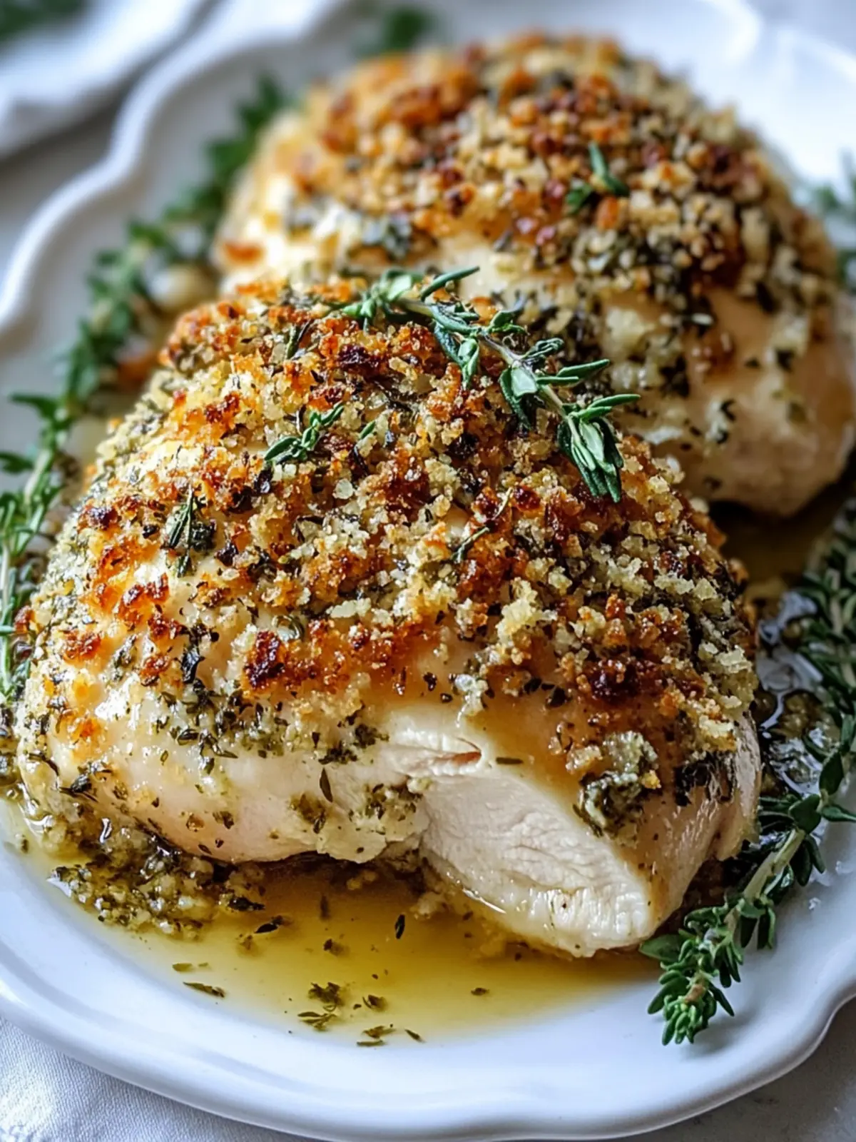 Herb-Crusted Baked Boursin Chicken for Effortless Gourmet Nights 5 Herb-Crusted Baked Boursin Chicken