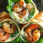 Zesty Grilled Shrimp Caesar Wraps for a Flavorful Twist 42 Zesty Grilled Shrimp Caesar Wraps