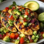 Fiesta Lime Chicken with Avocado Salsa for a Flavor Fiesta 41 Fiesta Lime Chicken with Avocado Salsa
