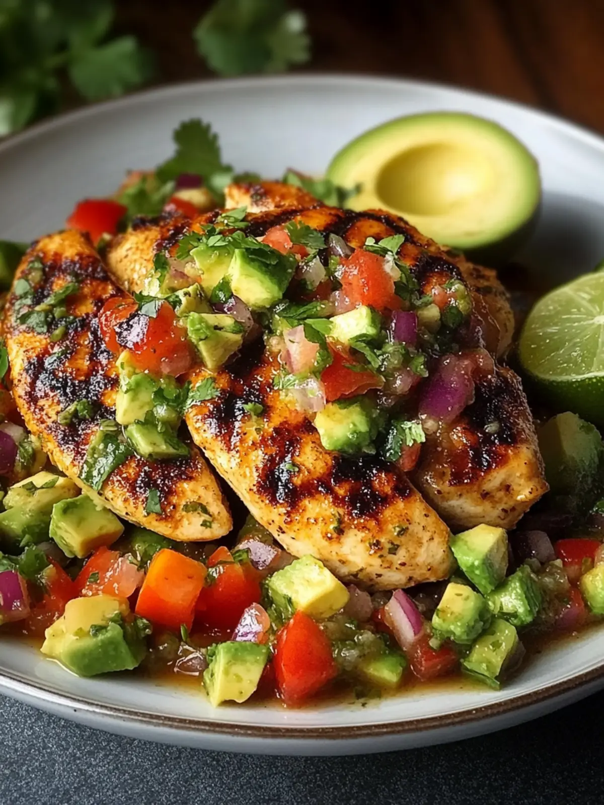 Fiesta Lime Chicken with Avocado Salsa for a Flavor Fiesta 5 Fiesta Lime Chicken with Avocado Salsa
