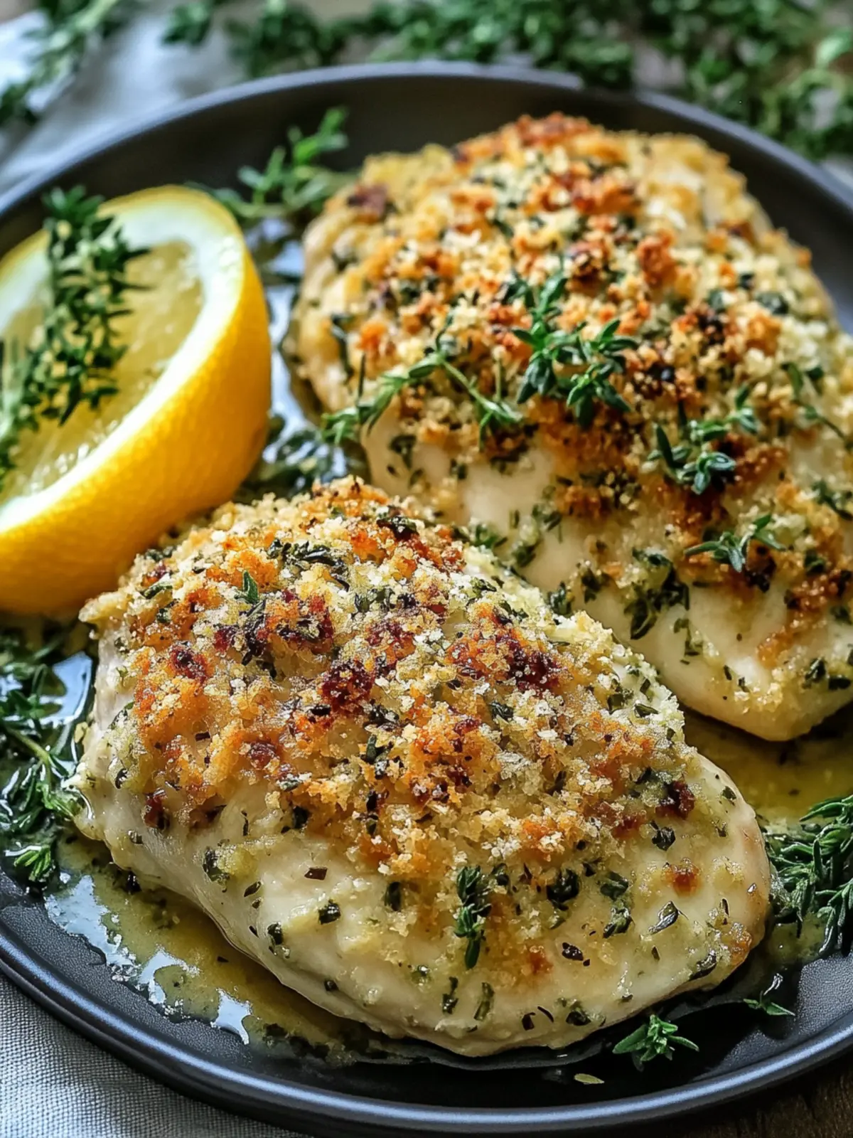 Herb-Crusted Baked Boursin Chicken for Effortless Gourmet Nights 3 Herb-Crusted Baked Boursin Chicken