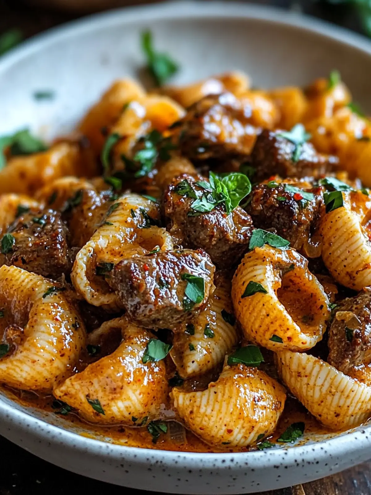 Smoky Creamy Paprika Steak Shells in Just 30 Minutes! 2 Smoky Creamy Paprika Steak Shells