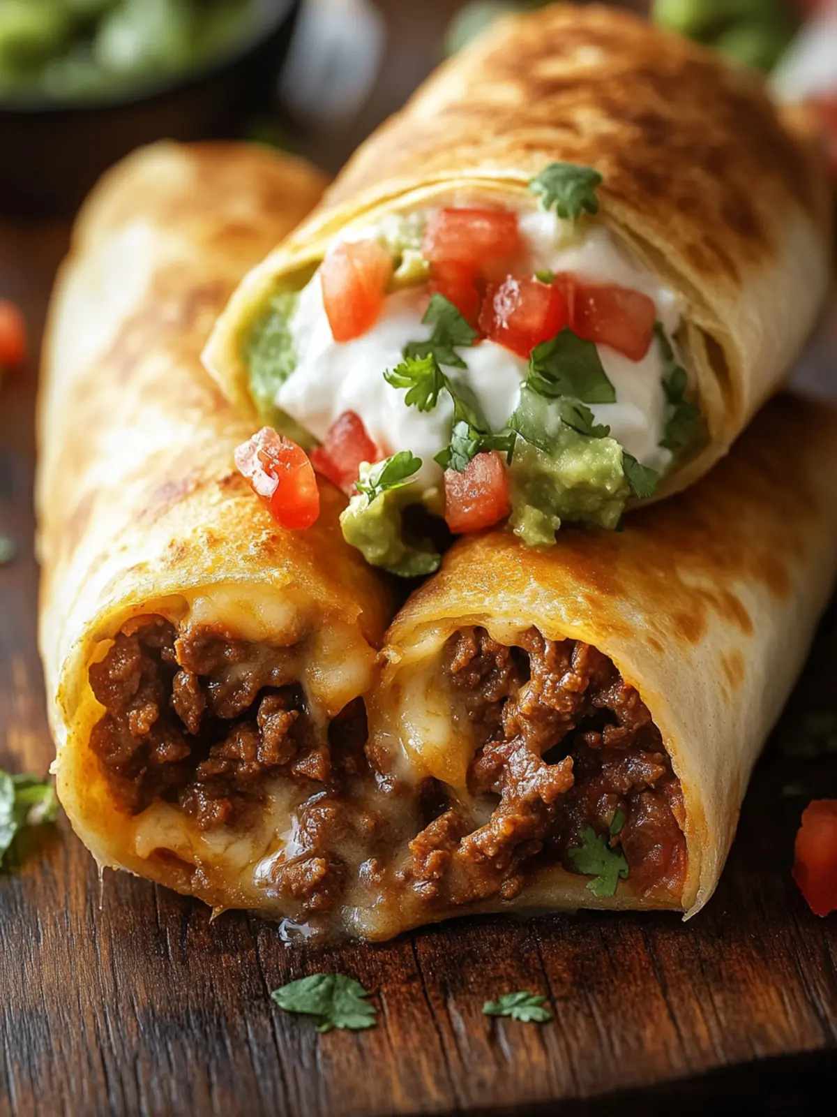 Beef and Cheese Chimichangas: Crispy Tex-Mex Perfection at Home 5 Beef and Cheese Chimichangas