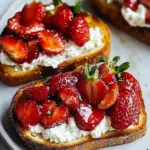 Roasted Strawberry Whipped Ricotta Toast for a Perfect Brunch 9 Roasted Strawberry Whipped Ricotta Toast