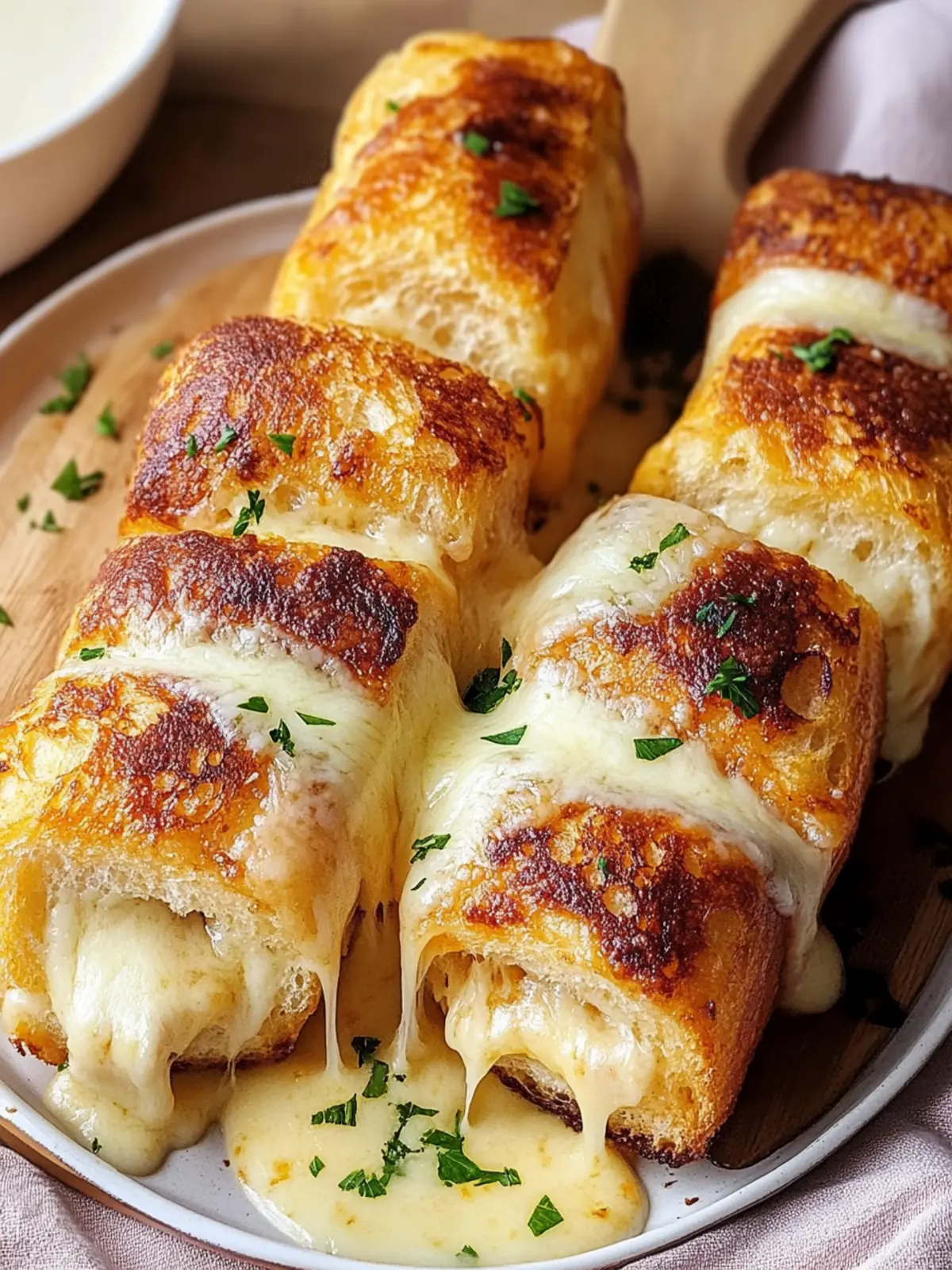 Melted Hawaiian Roll Cheese Pull for Ultimate Comfort Food Bliss 5 Melted Hawaiian Roll Cheese Pull