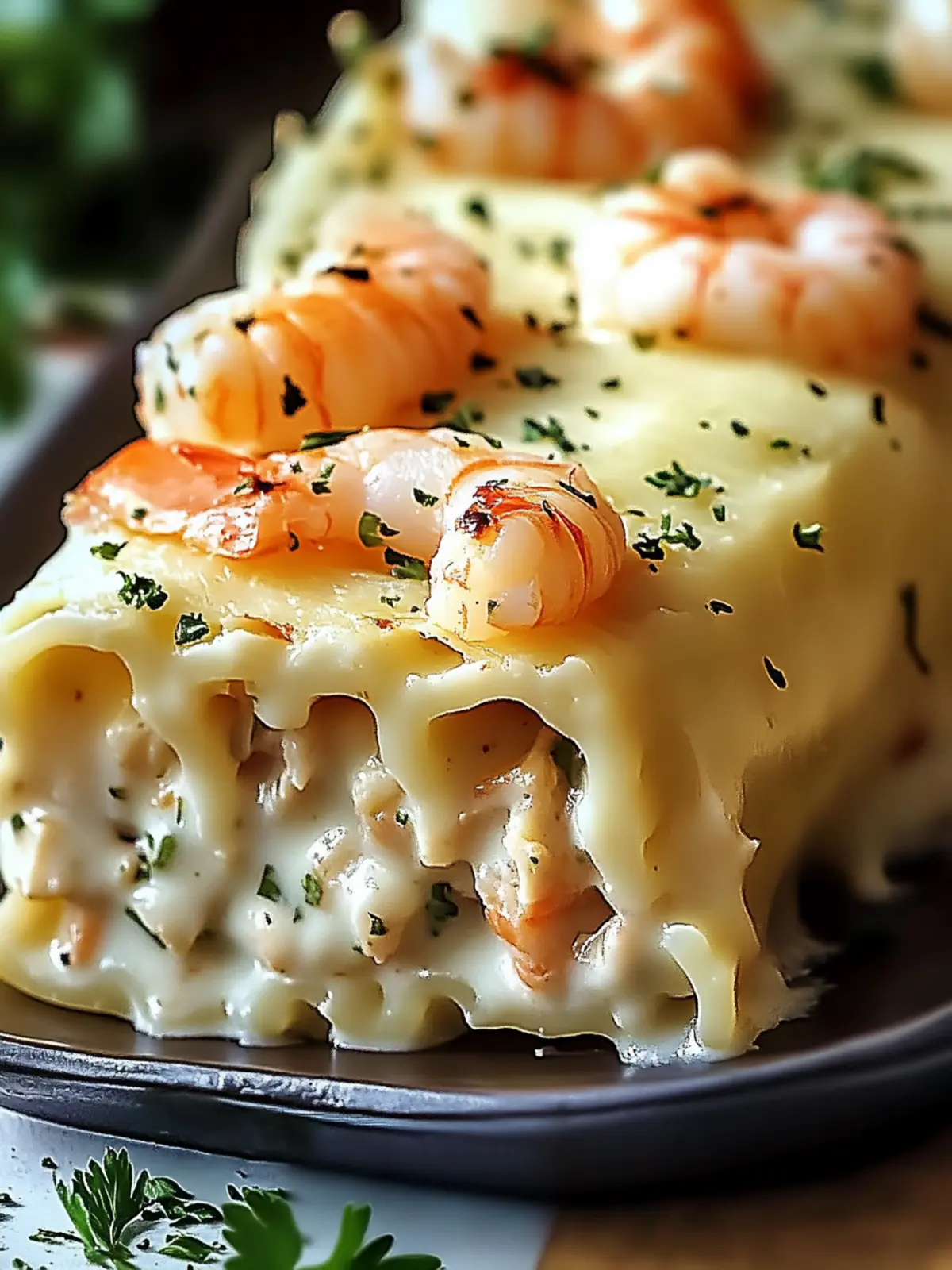 Shrimp & Crab Alfredo Lasagna Roll-Ups Your New Family Favorite 5 Shrimp & Crab Alfredo Lasagna Roll-Ups
