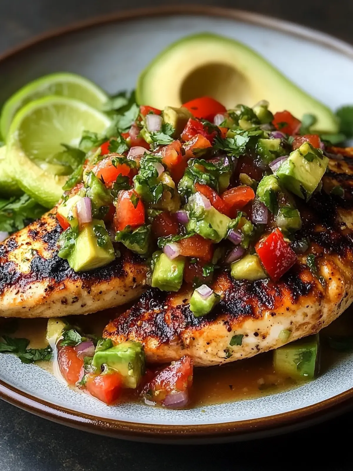 Fiesta Lime Chicken with Avocado Salsa for a Flavor Fiesta 4 Fiesta Lime Chicken with Avocado Salsa
