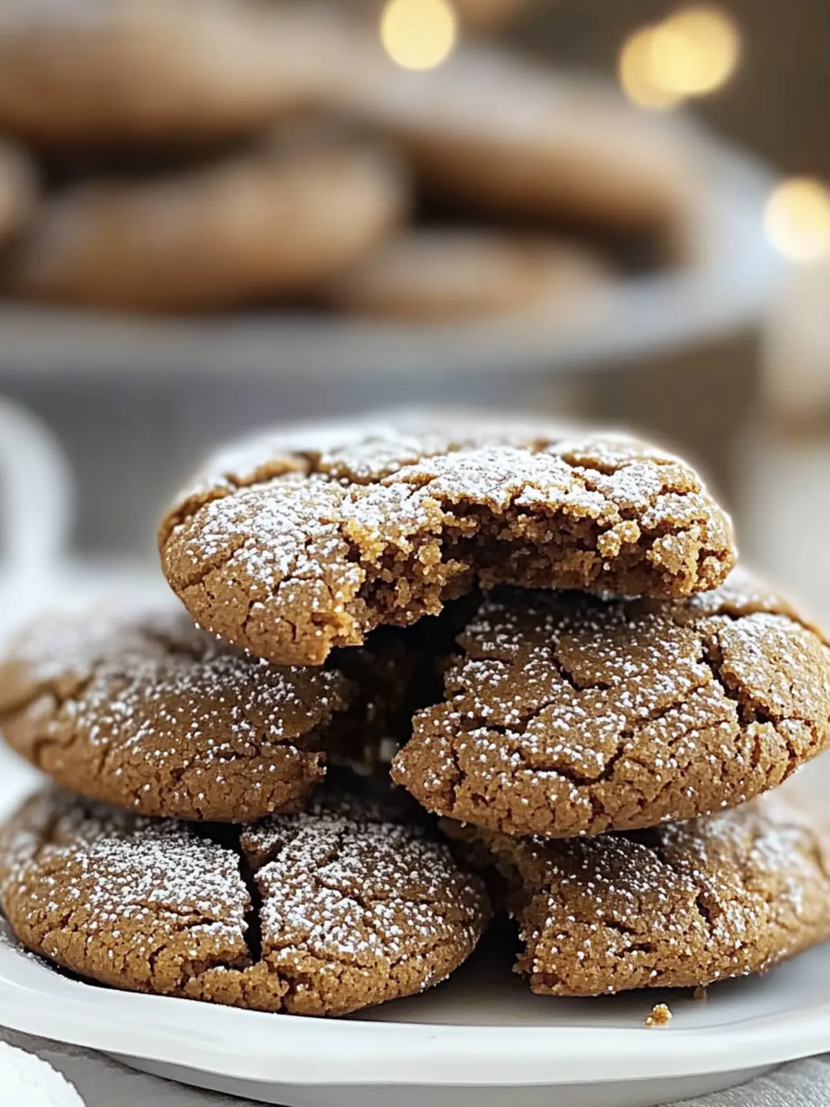 Chewy Molasses Crinkle Cookies That Warm the Heart 3 Molasses Crinkle Cookies