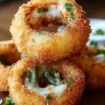 Jalapeño Popper Stuffed Onion Rings Recipe for Crispy Bliss 42 Jalapeño Popper Stuffed Onion Rings Recipe