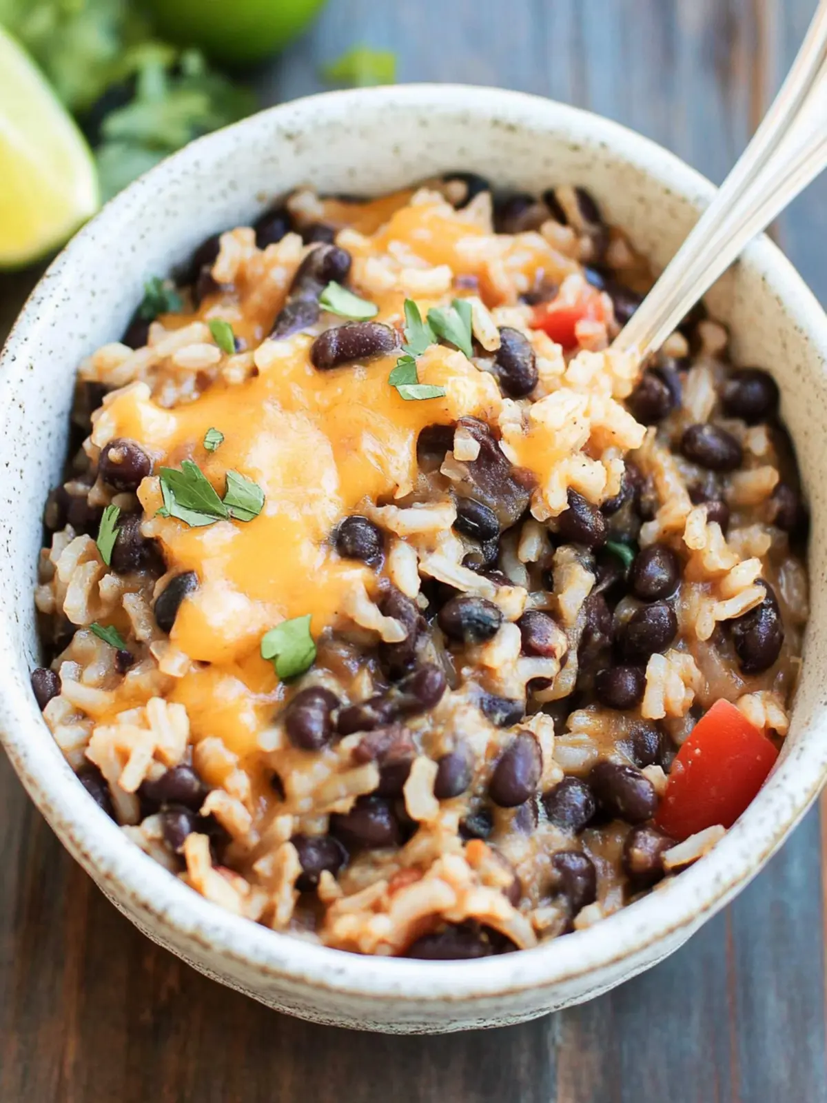 Cheesy Black Beans and Rice: Your New Favorite Comfort Dish 2 Cheesy Black Beans and Rice