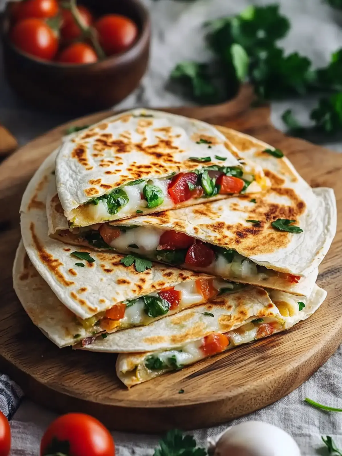 Mediterranean Quesadilla: Quick, Cheesy Love for Your Dinner 3 Mediterranean Quesadilla
