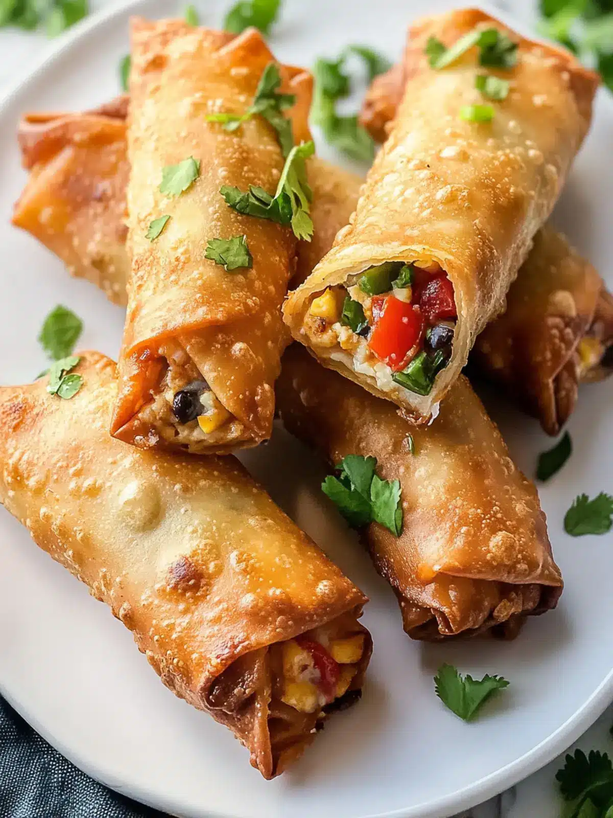 Air Fryer Chili’s Southwest Egg Rolls - Crispy Tex-Mex Bliss 5 Air Fryer Chili’s Southwest Egg Rolls