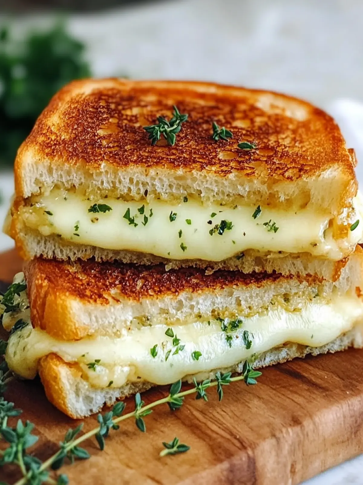 Garlic Bread Grilled Cheese: A Cheesy Comfort Food Dream 3 Garlic Bread Grilled Cheese
