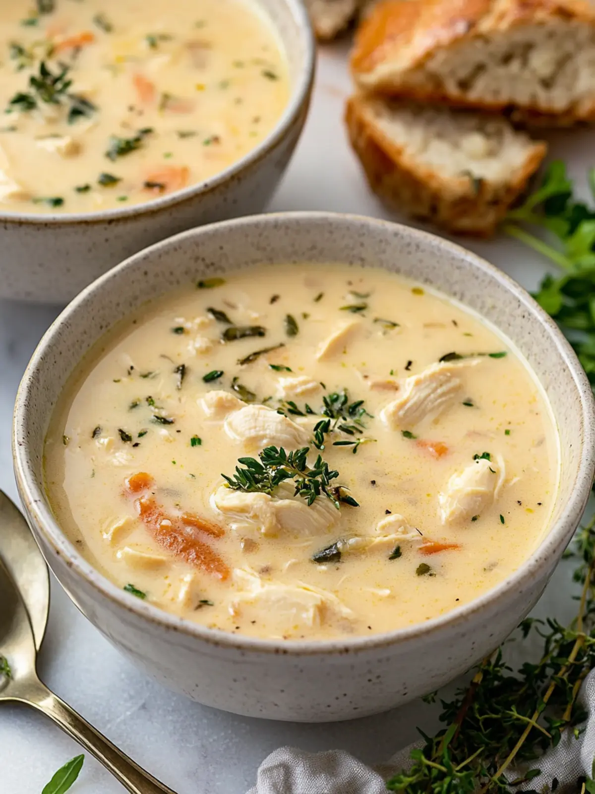 Creamy Boursin Chicken Soup to Warm Your Heart and Home 2 Creamy Boursin Chicken Soup