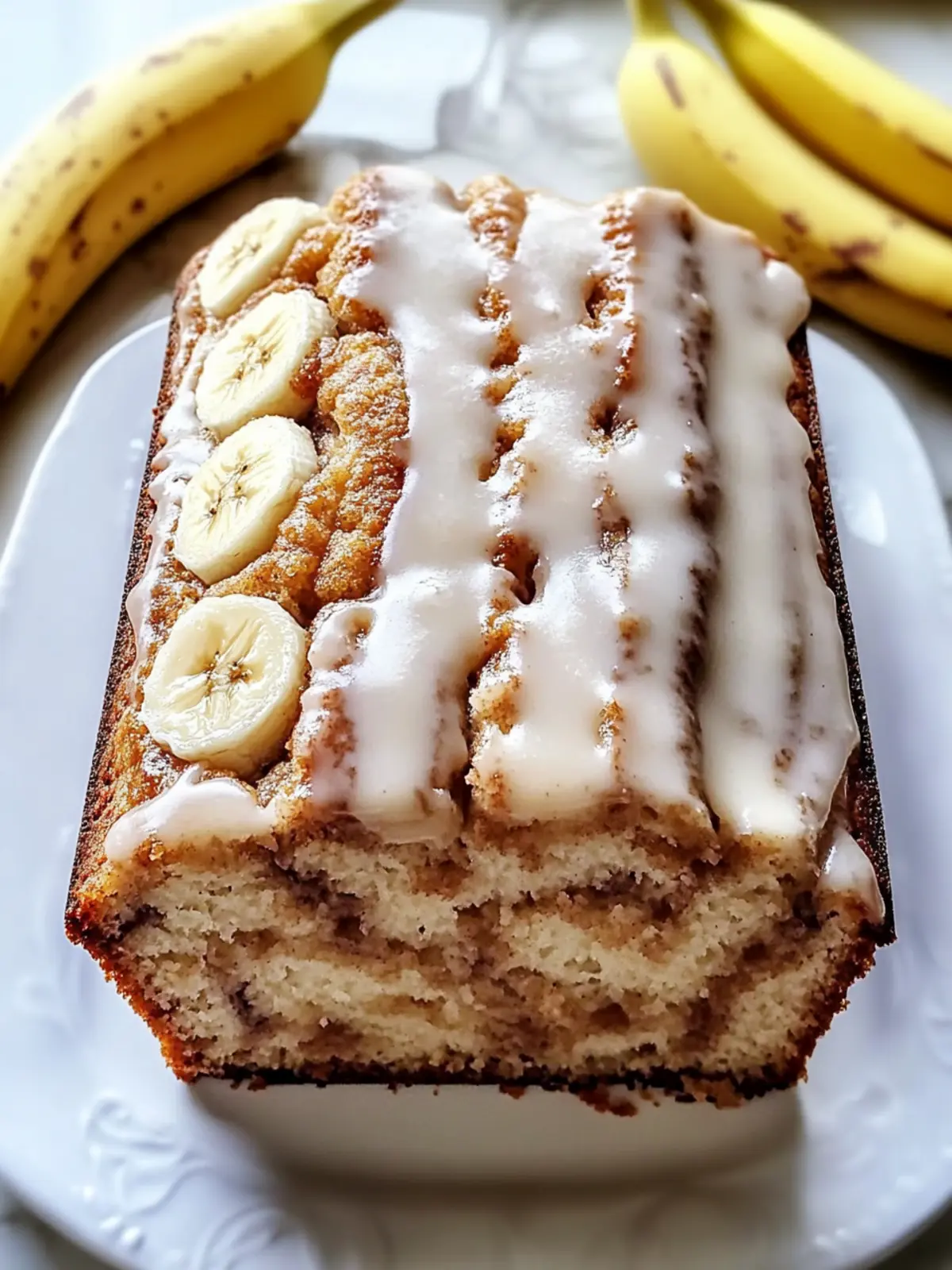 Cinnamon Roll Banana Bread: Your Irresistibly Vegan Delight 3 Cinnamon Roll Banana Bread: Irresistibly Sweet Vegan Bliss