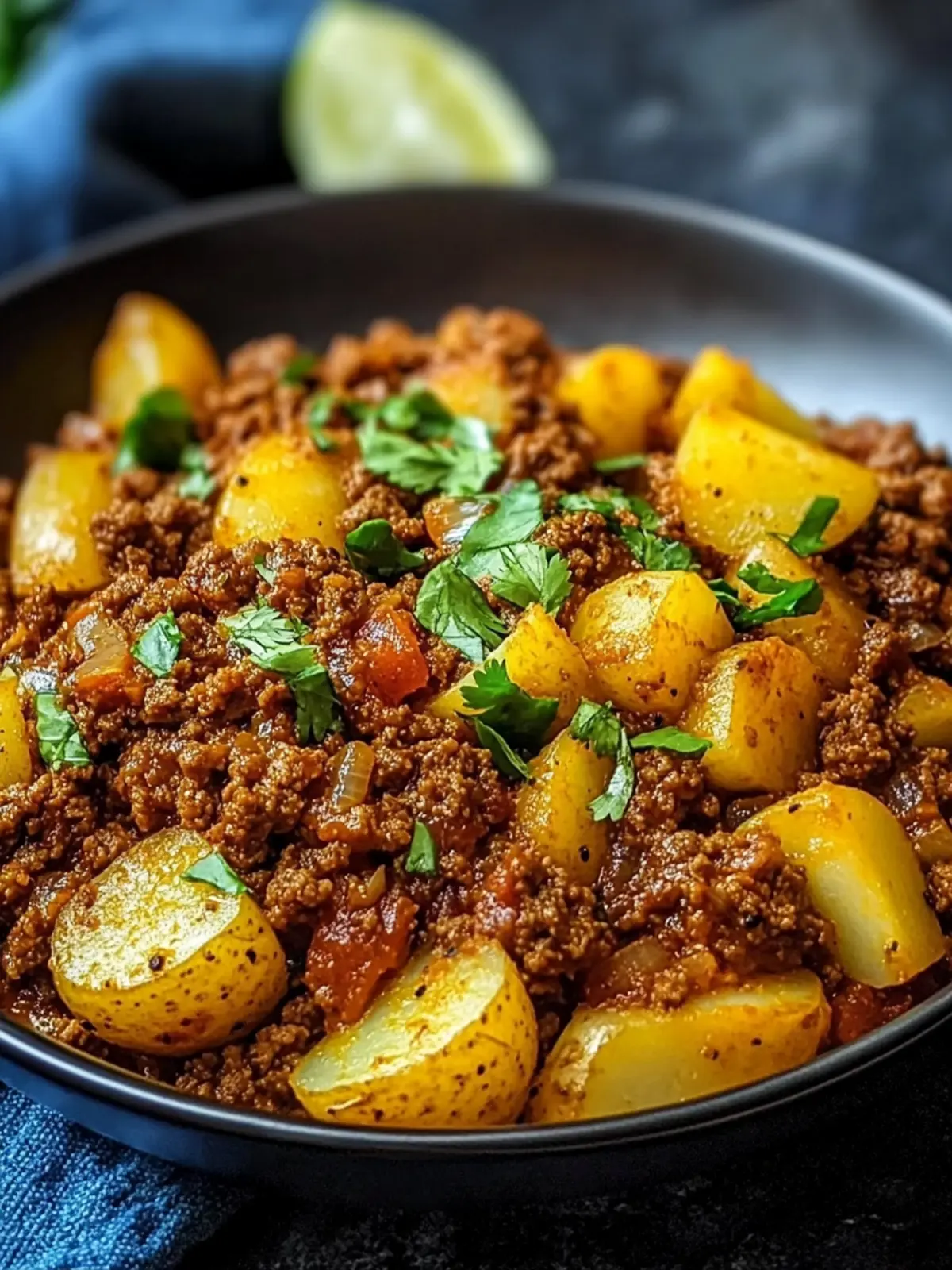 Savory Aloo Keema Ground Meat with Potatoes You’ll Love 3 Aloo Keema Ground Meat with Potatoes