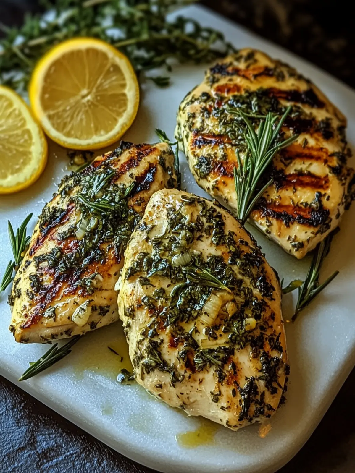 Mediterranean Herb Crusted Grilled Chicken – Flavorful & Healthy 4 Mediterranean Herb Crusted Grilled Chicken