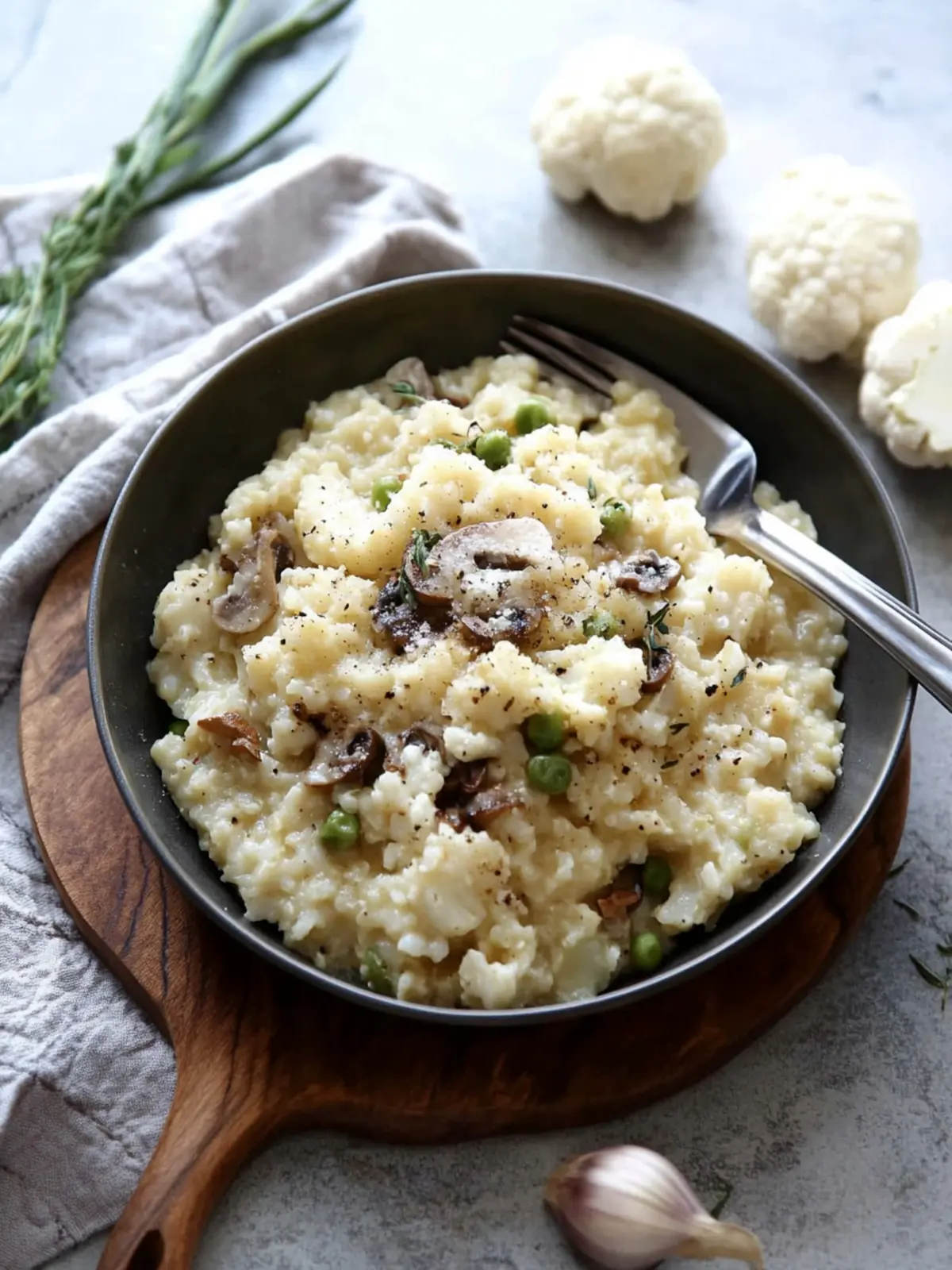 Creamy Cauliflower Risotto to Impress Your Taste Buds 2 Cauliflower Risotto