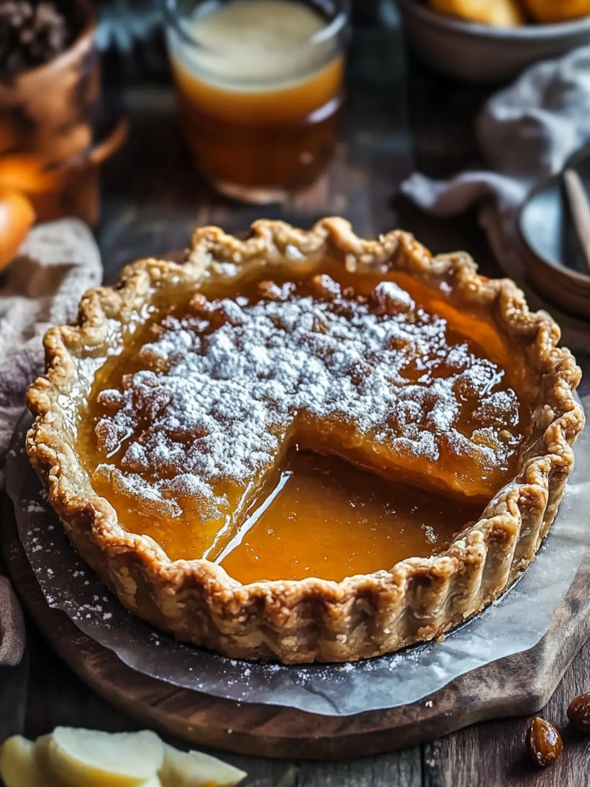 Sweet & Salty Salted Whiskey Honey Pie for Cozy Gatherings 5 Sweet & Salty Salted Whiskey Honey Pie