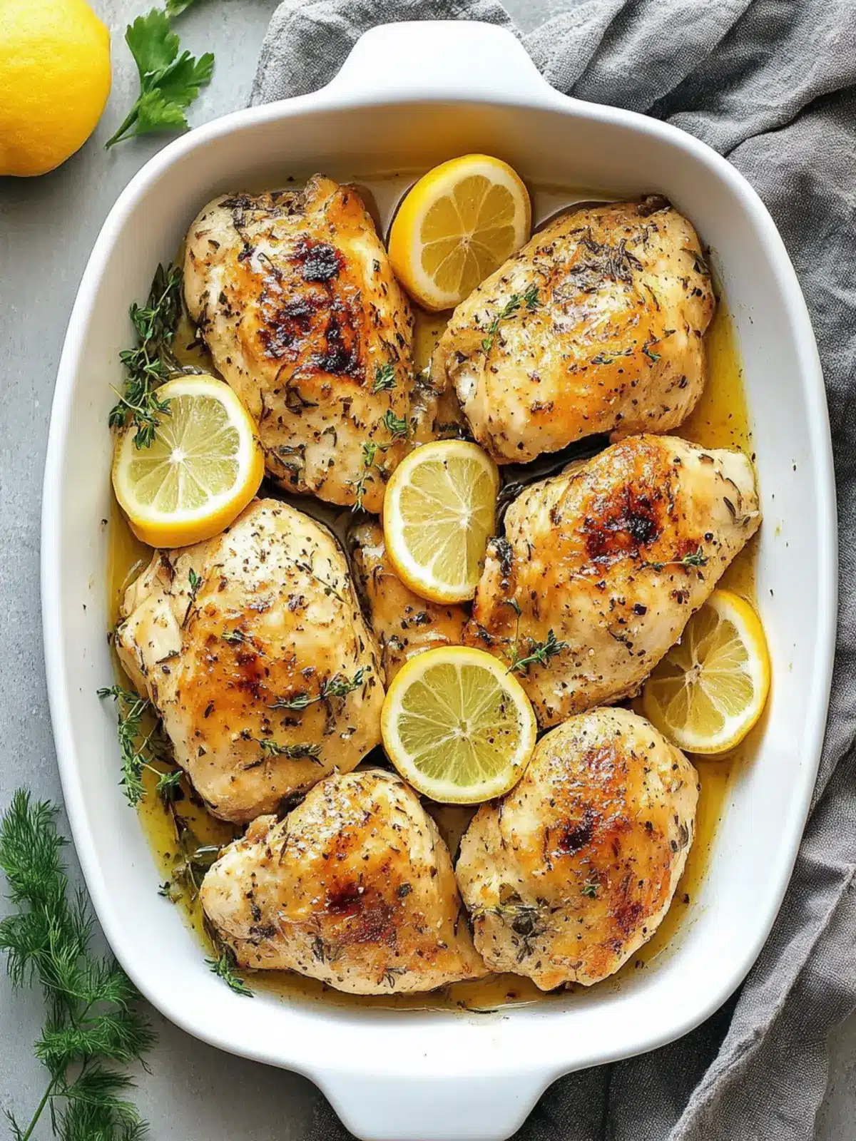 Zesty Greek Lemon Chicken Thighs You’ll Crave Again and Again 3 Greek Lemon Chicken