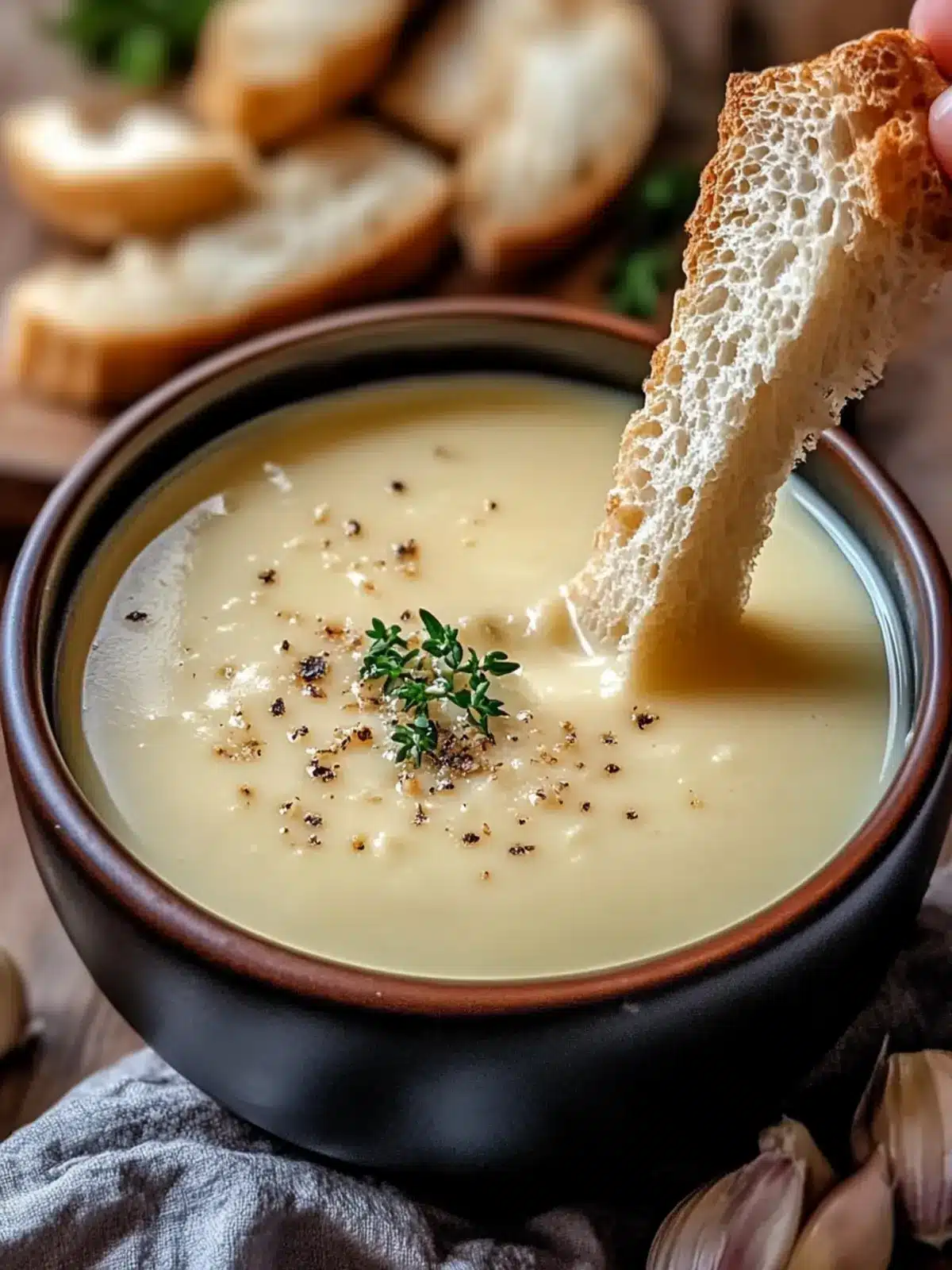 Cozy Up with This Easy Country French Garlic Soup Recipe 4 Country French Garlic Soup Recipe