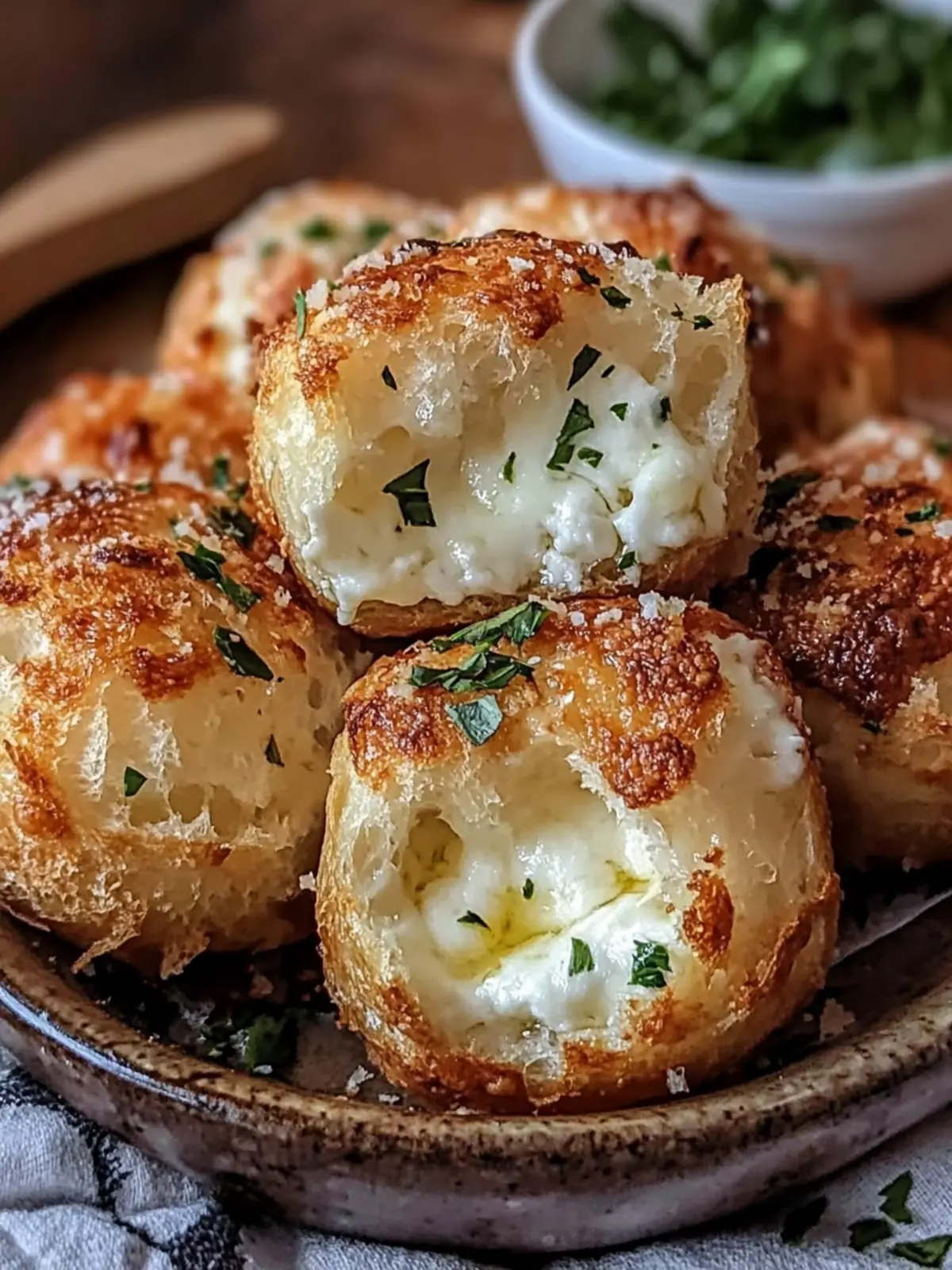Crispy Mozzarella Stuffed Garlic Bread Bites for Ultimate Snacking 3 Crispy Mozzarella Stuffed Garlic Bread Bites