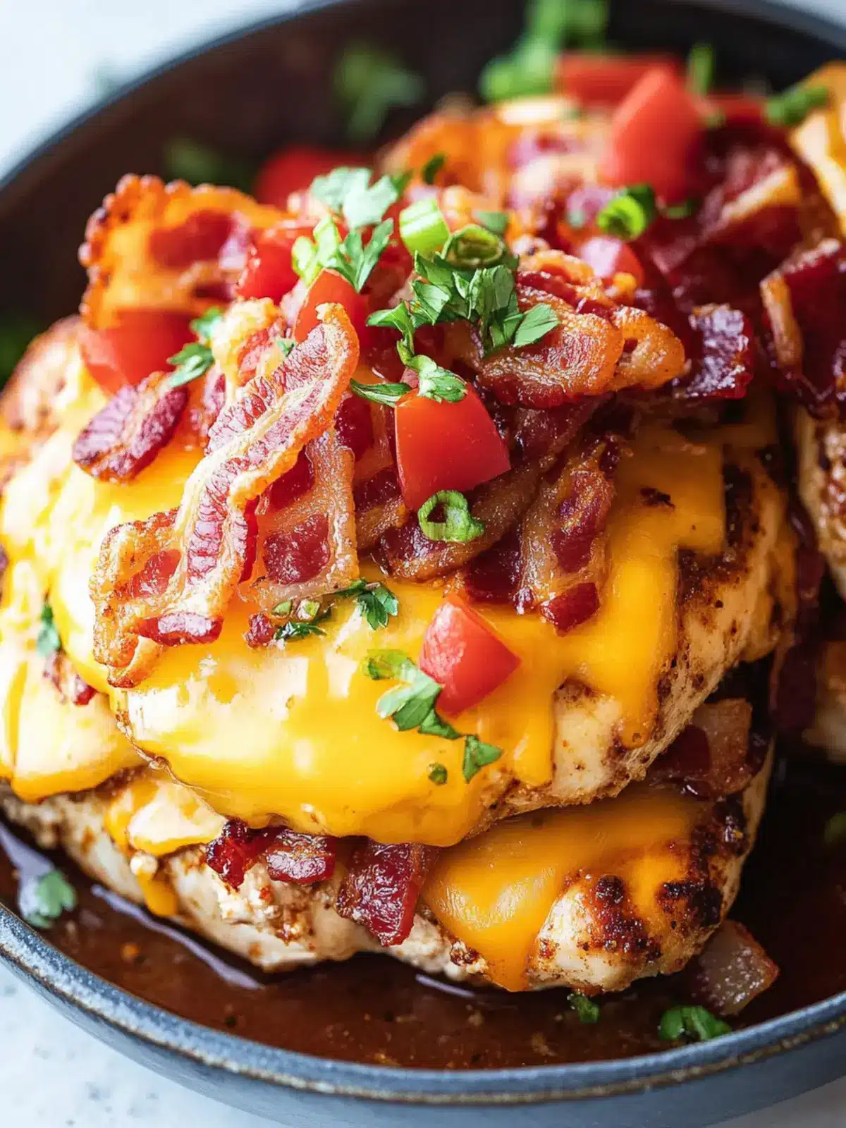 Savory Monterey Chicken with Bacon and Cheese Delight 2 monterey chicken with bacon and cheese