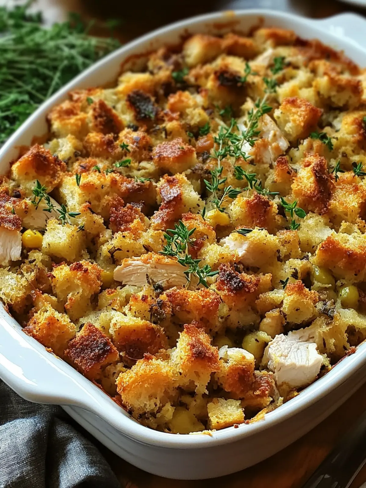 Savory Chicken and Stuffing Casserole for Cozy Family Dinners 4 Chicken and Stuffing Casserole