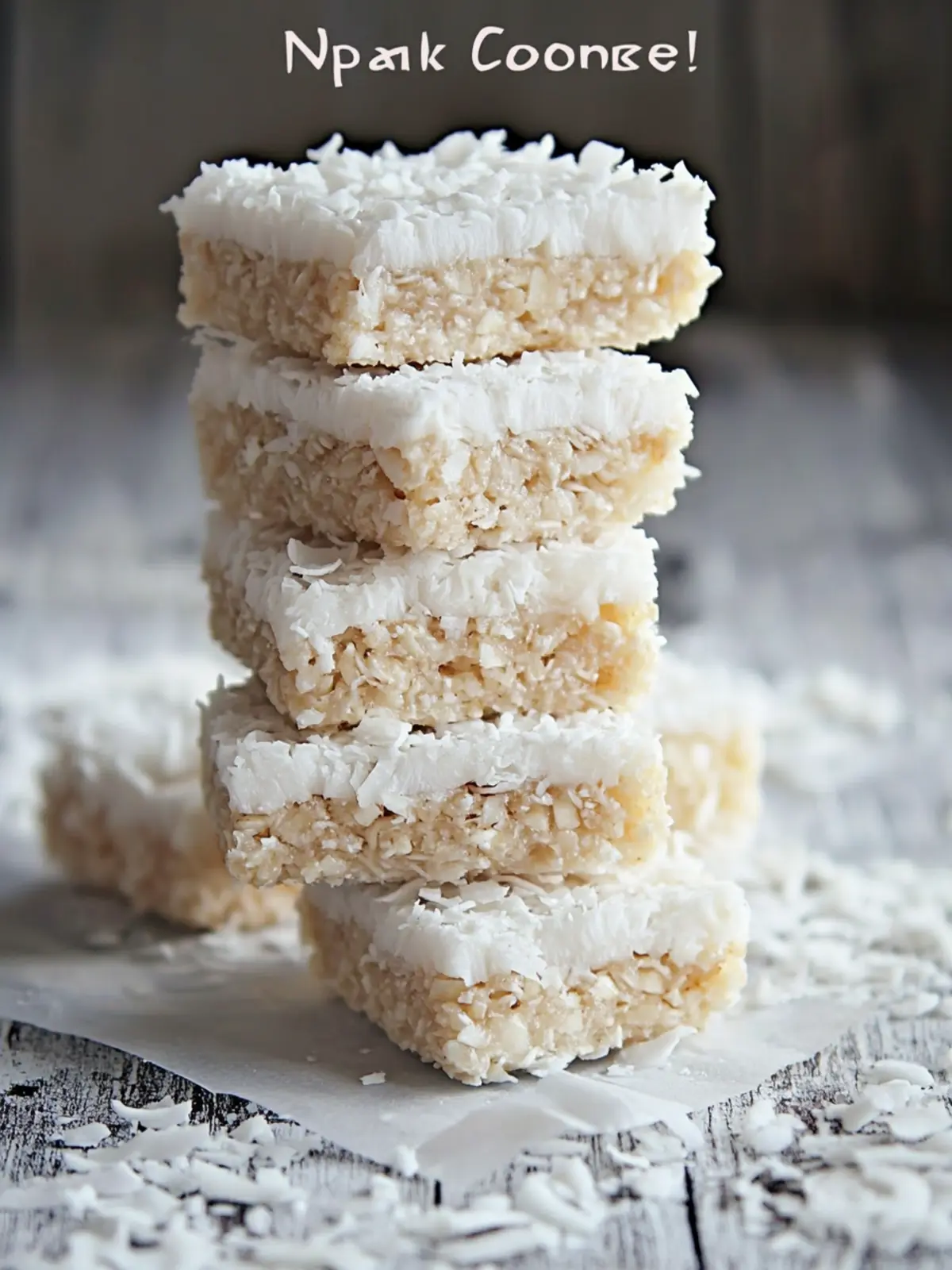 Delicious No-Bake Coconut Crispy Treats for Guilt-Free Snacking 3 No-Bake Coconut Crispy Treats