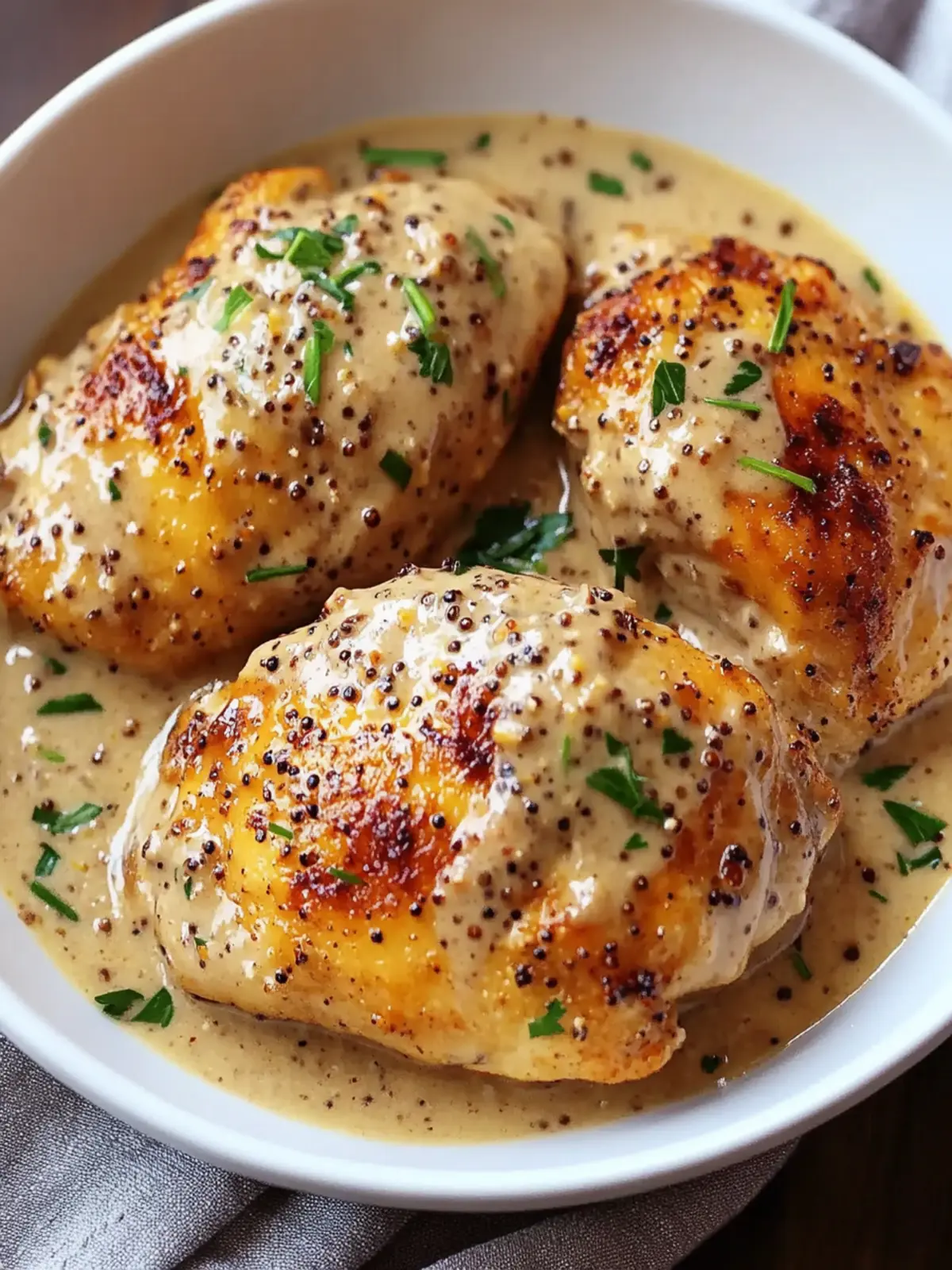Slow Cooker French Wine & Mustard Chicken for Cozy Nights 4 Slow Cooker French Wine & Mustard Chicken