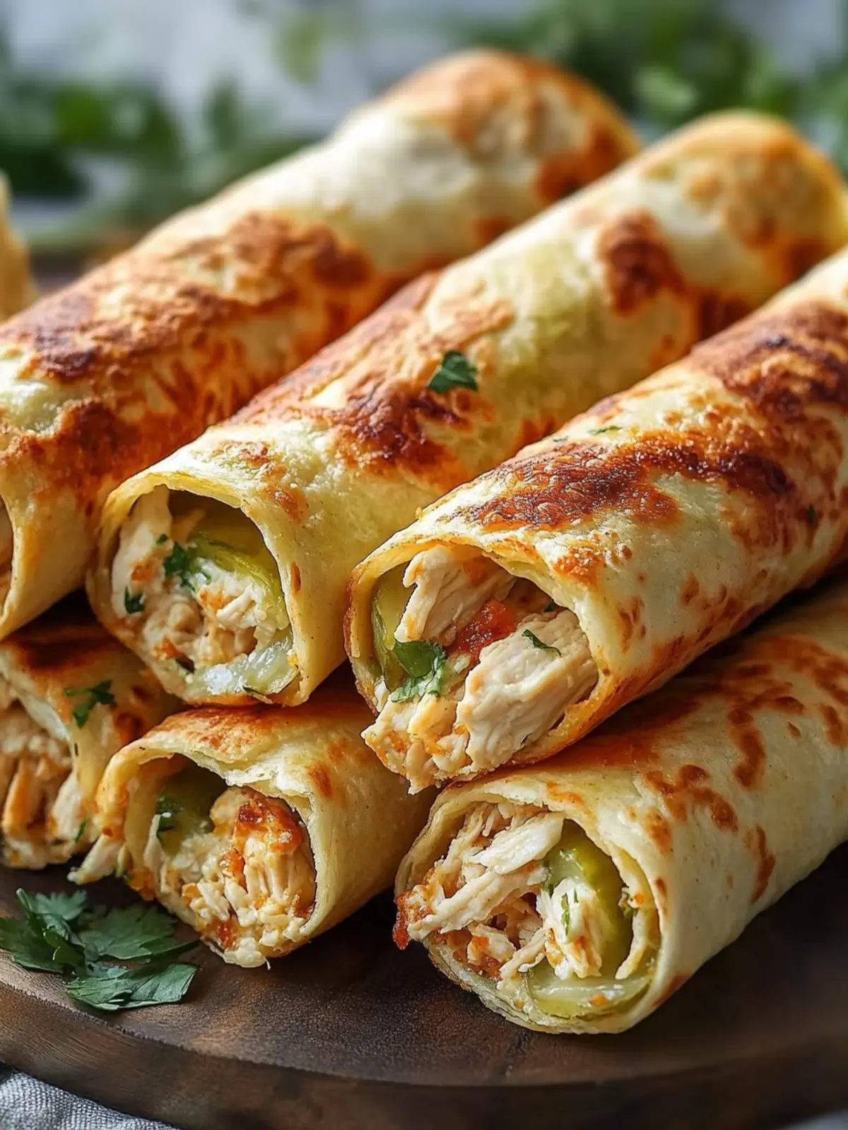 Dill Pickle Ranch Chicken Taquitos for a Fun Flavor Boost 2 Dill Pickle Ranch Chicken Taquitos