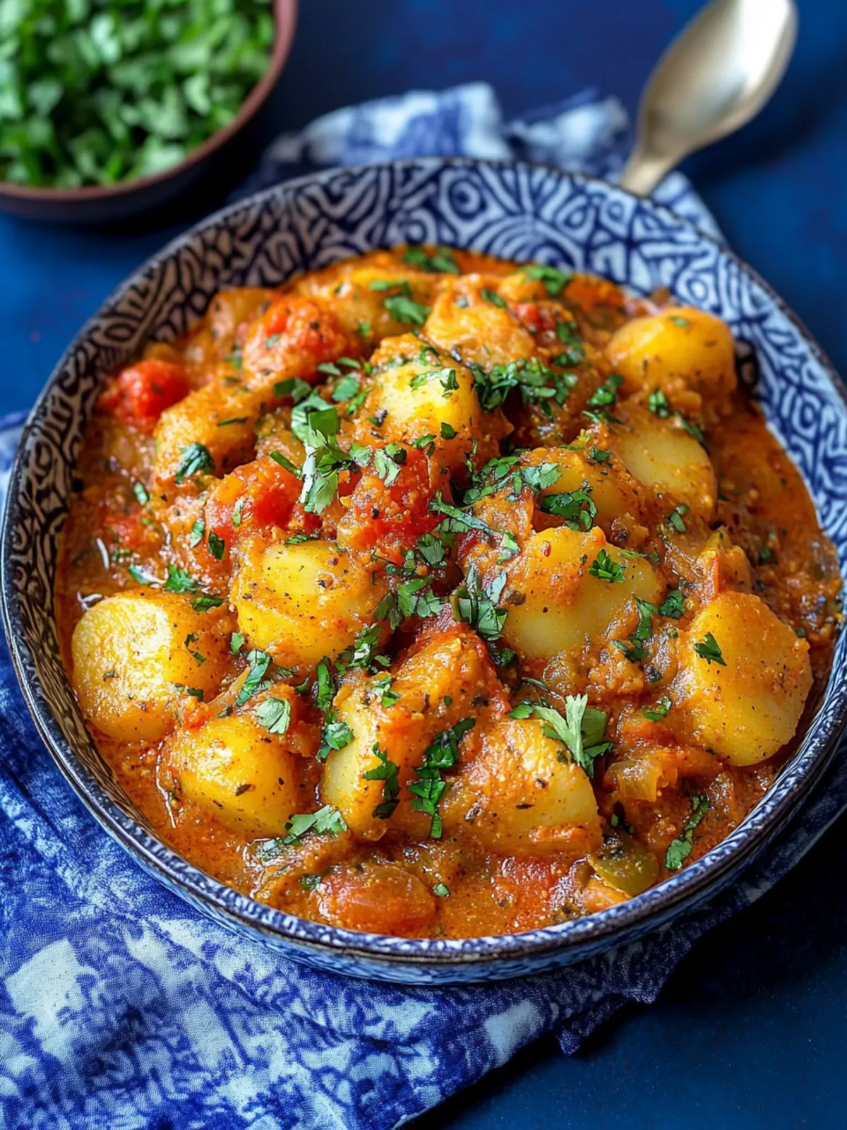 Dopiazeh Aloo: Irresistible Persian Potato Curry Delight 3 Dopiazeh Aloo (Persian Potato Curry)
