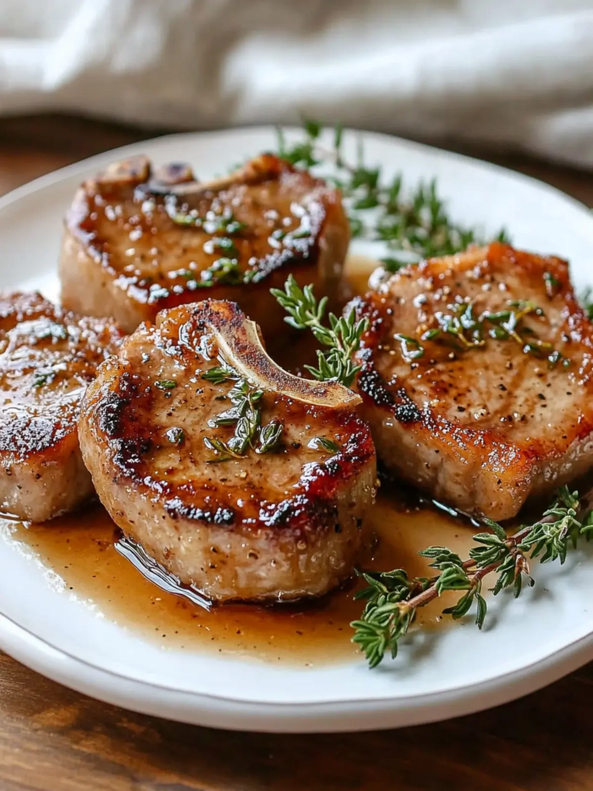 Savory Pan-Seared Honey Pork Chops in Just 25 Minutes 2 Pan-Seared Honey Pork Chops