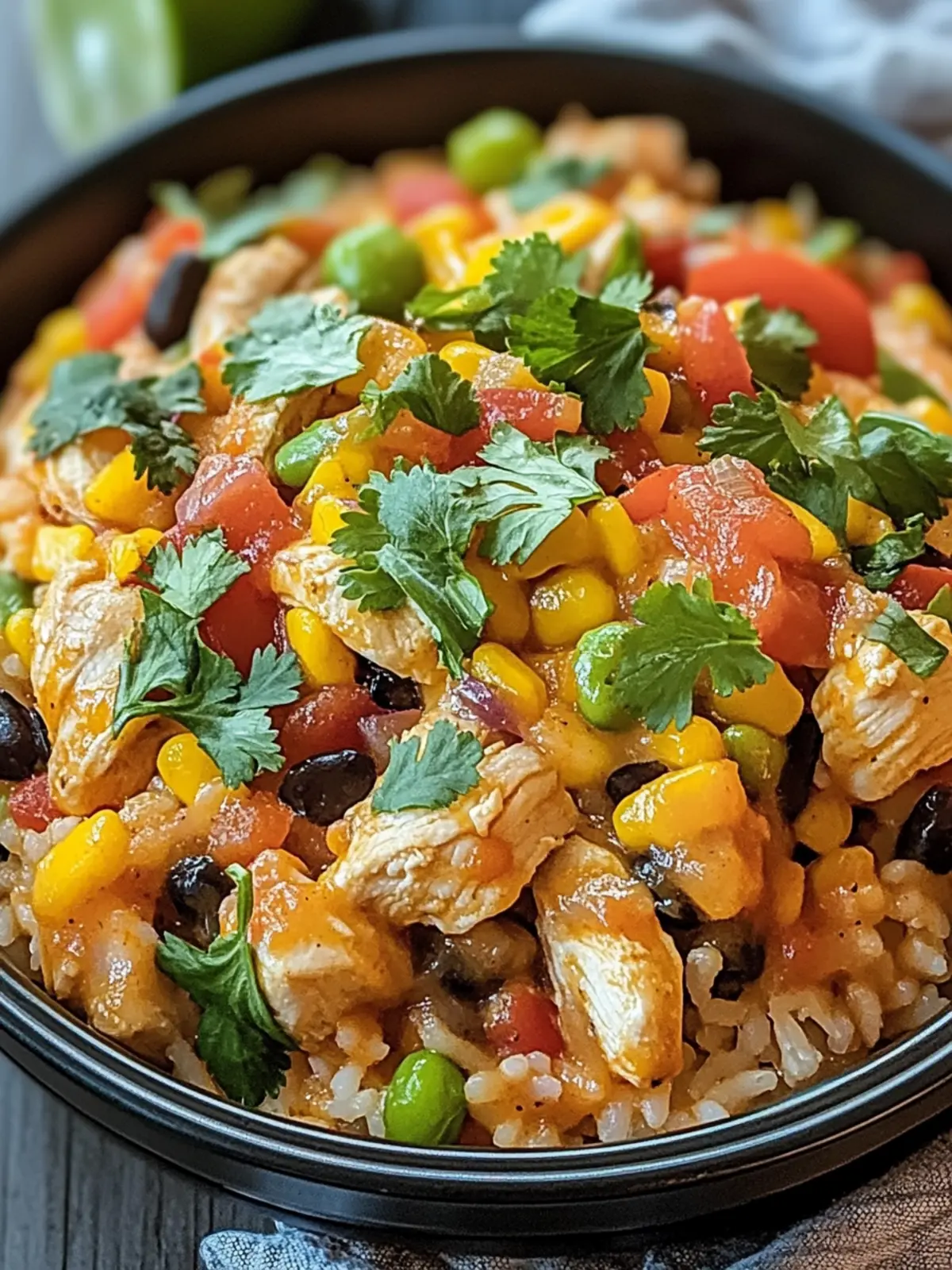 Dive Into One-Pot Cheesy Southwest Chicken & Rice Bliss 2 One-Pot Cheesy Southwest Chicken & Rice