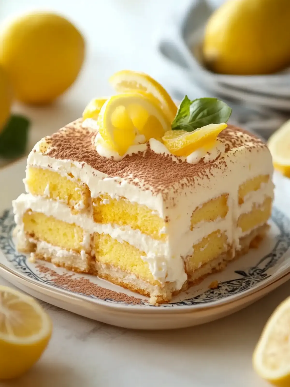 Zesty Italian Lemon Tiramisu: Your New Favorite Dessert 2 Italian Lemon Tiramisu