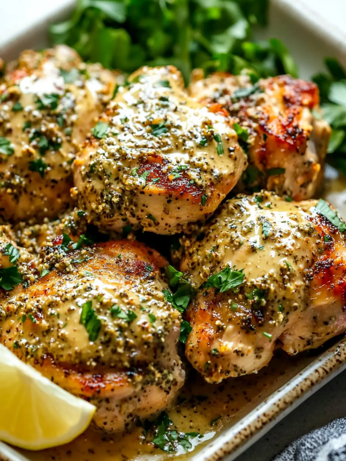 Za'atar Tahini Chicken Thighs for Juicy, Flavorful Dinners 4 Za'atar Tahini Chicken Thighs